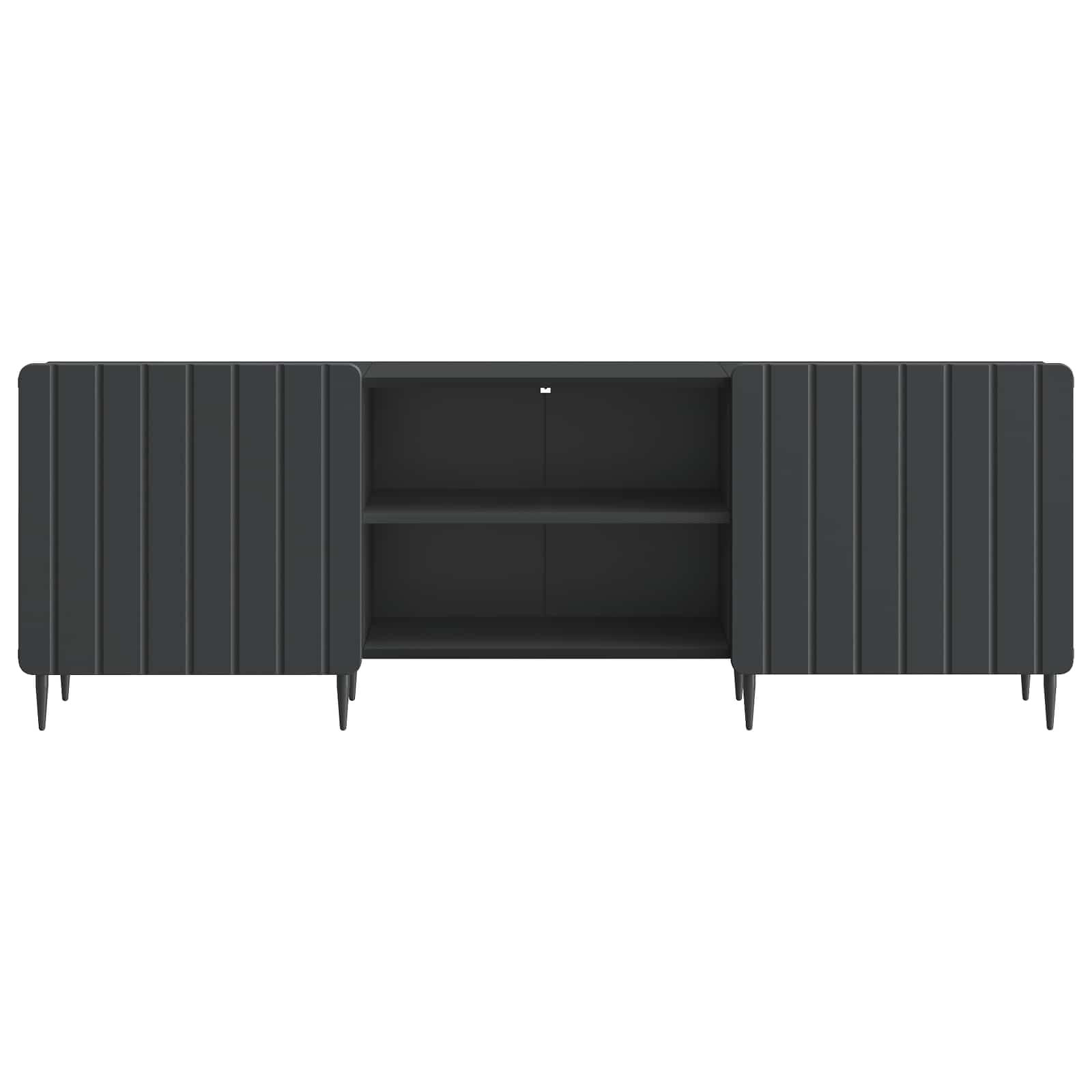 TV ormar Crna 150 x 31 x 52 cm Konstruirano drvo