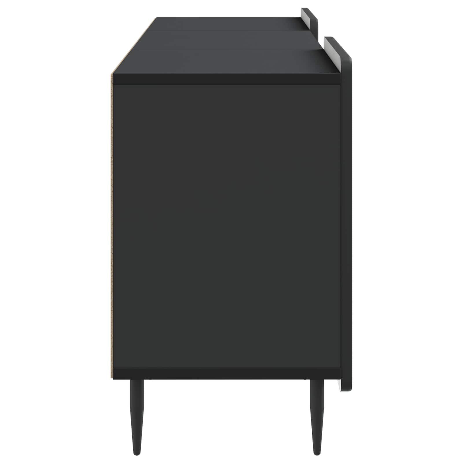 TV ormar Crna 150 x 31 x 52 cm Konstruirano drvo