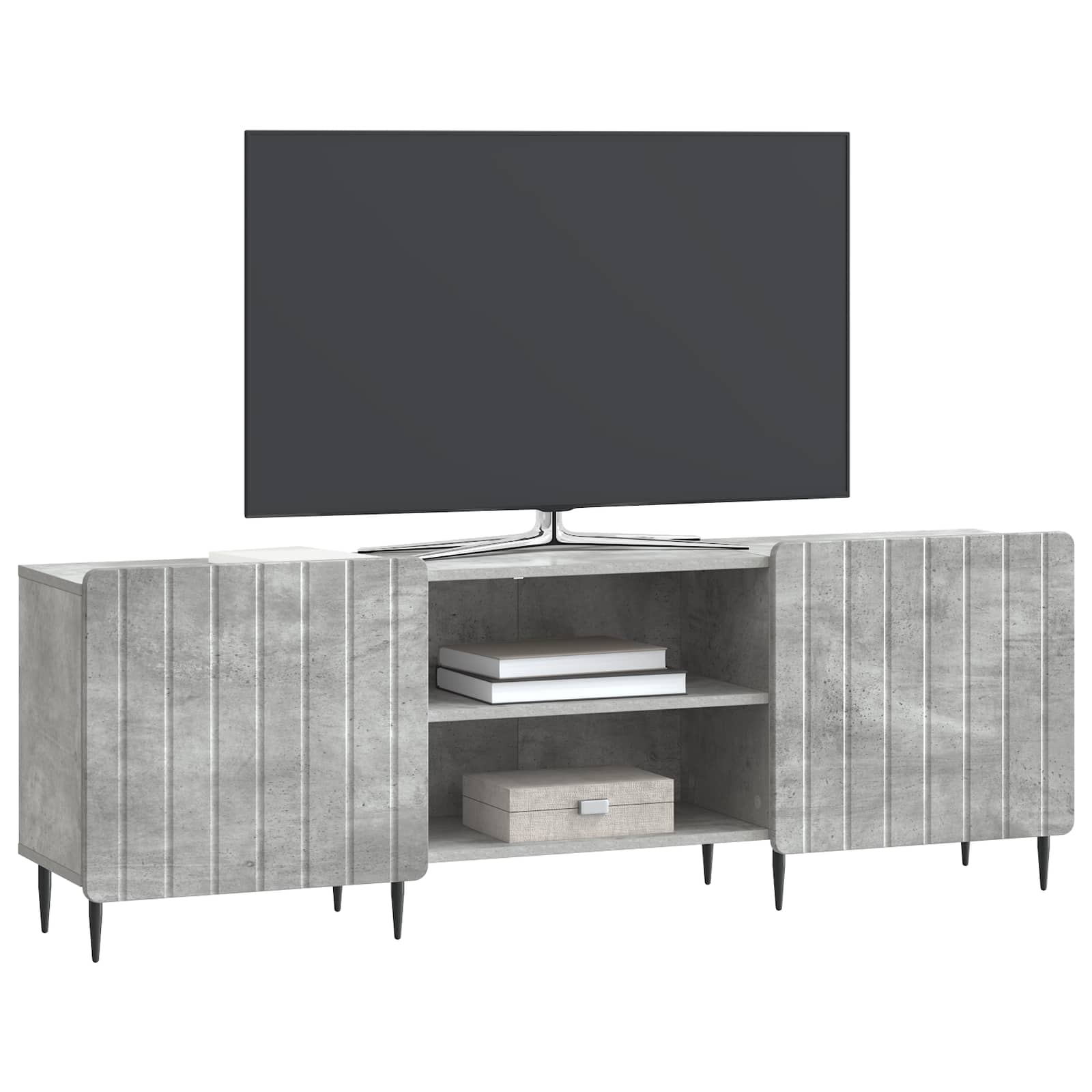 TV ormar Betonska siva 150 x 31 x 52 cm Konstruirano drvo
