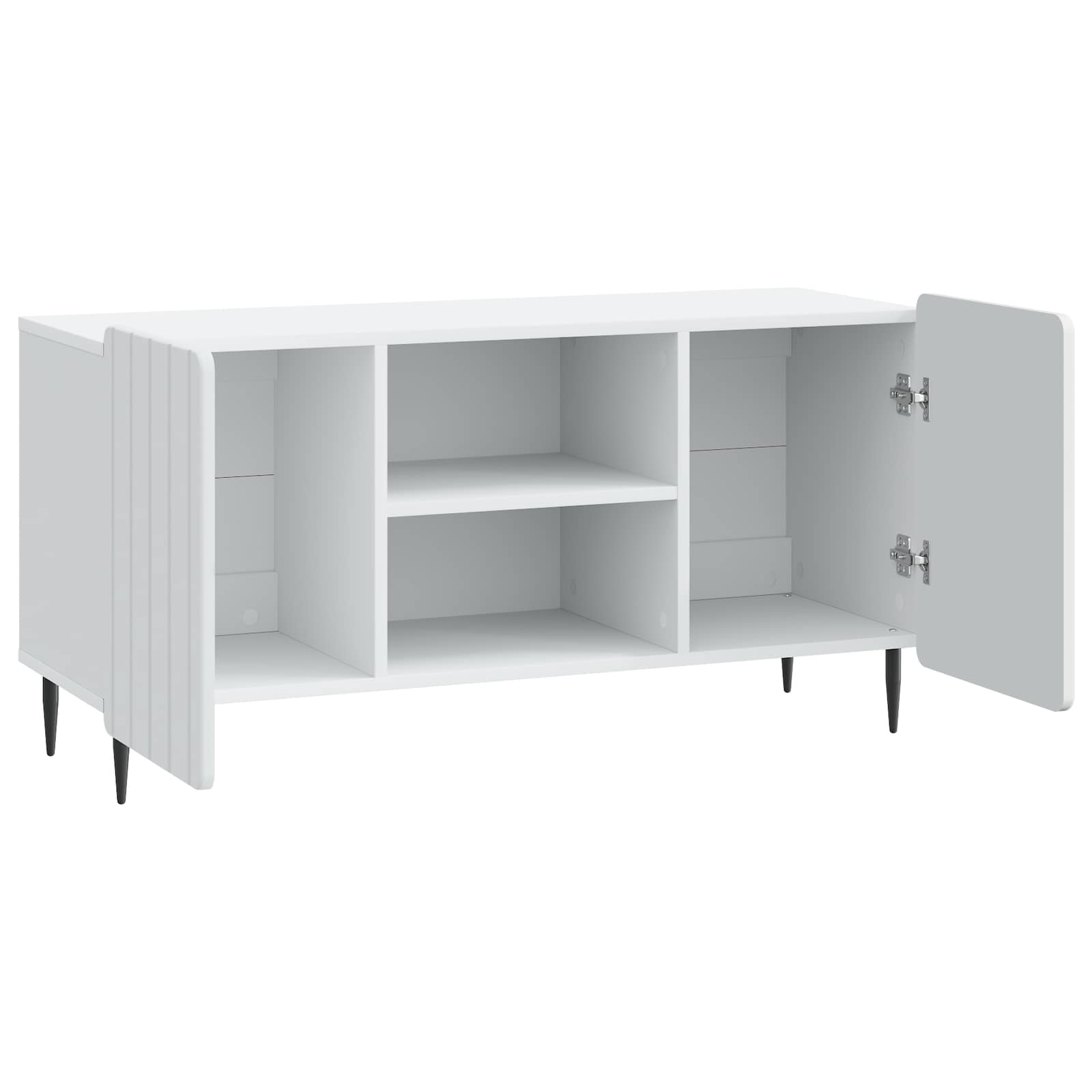 TV ormar Bijela 102 x 34,5 x 52 cm Konstruirano drvo