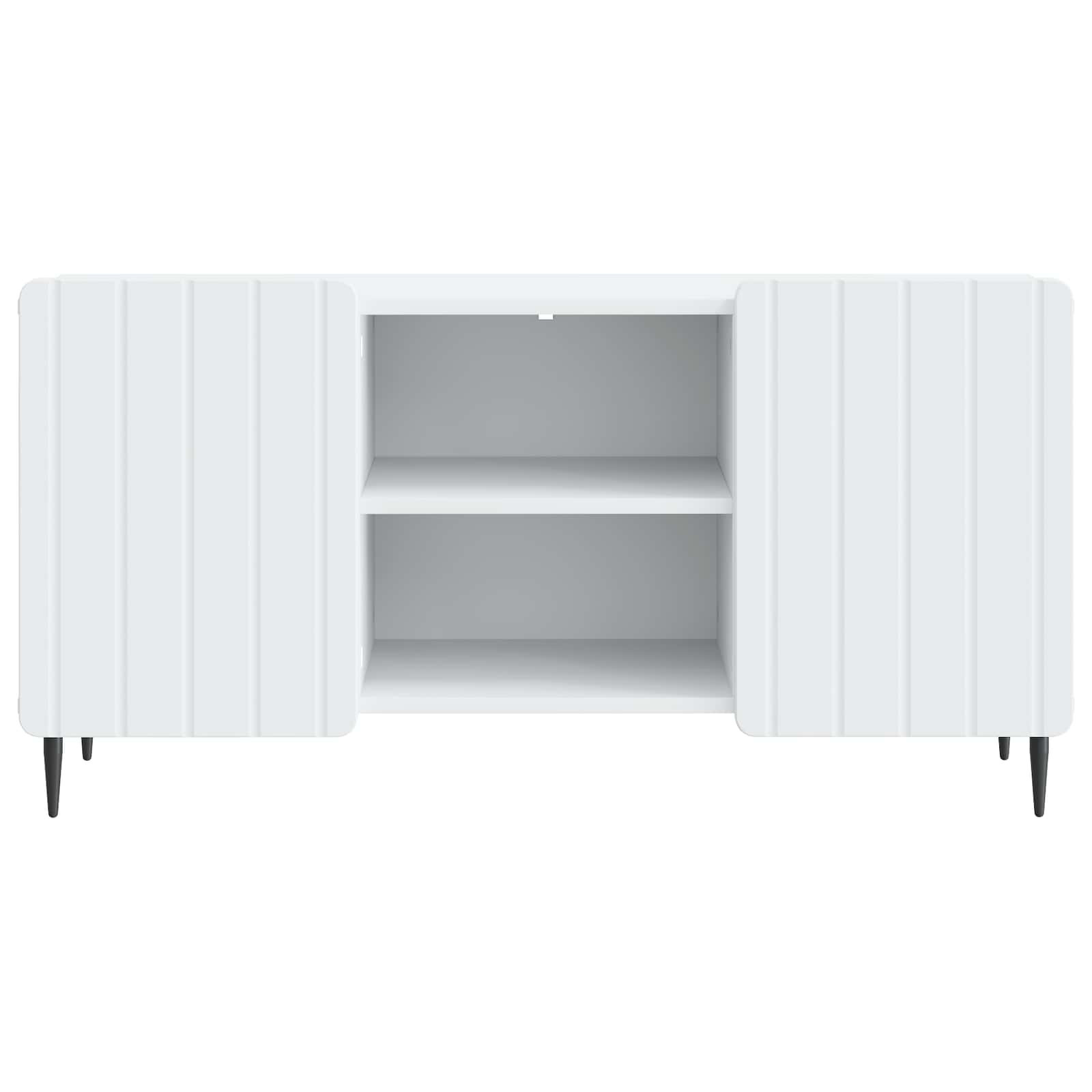 TV ormar Bijela 102 x 34,5 x 52 cm Konstruirano drvo