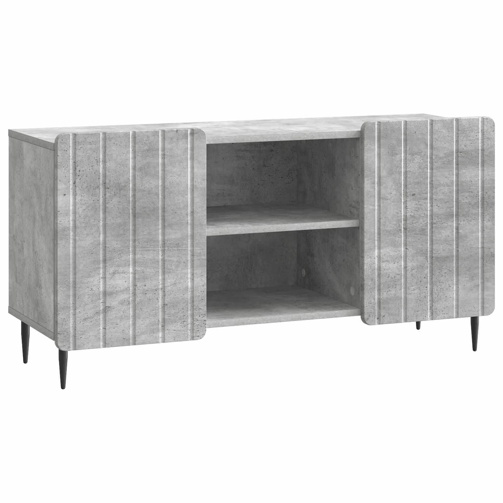 TV ormar Betonska siva 102 x 34,5 x 52 cm Konstruirano drvo