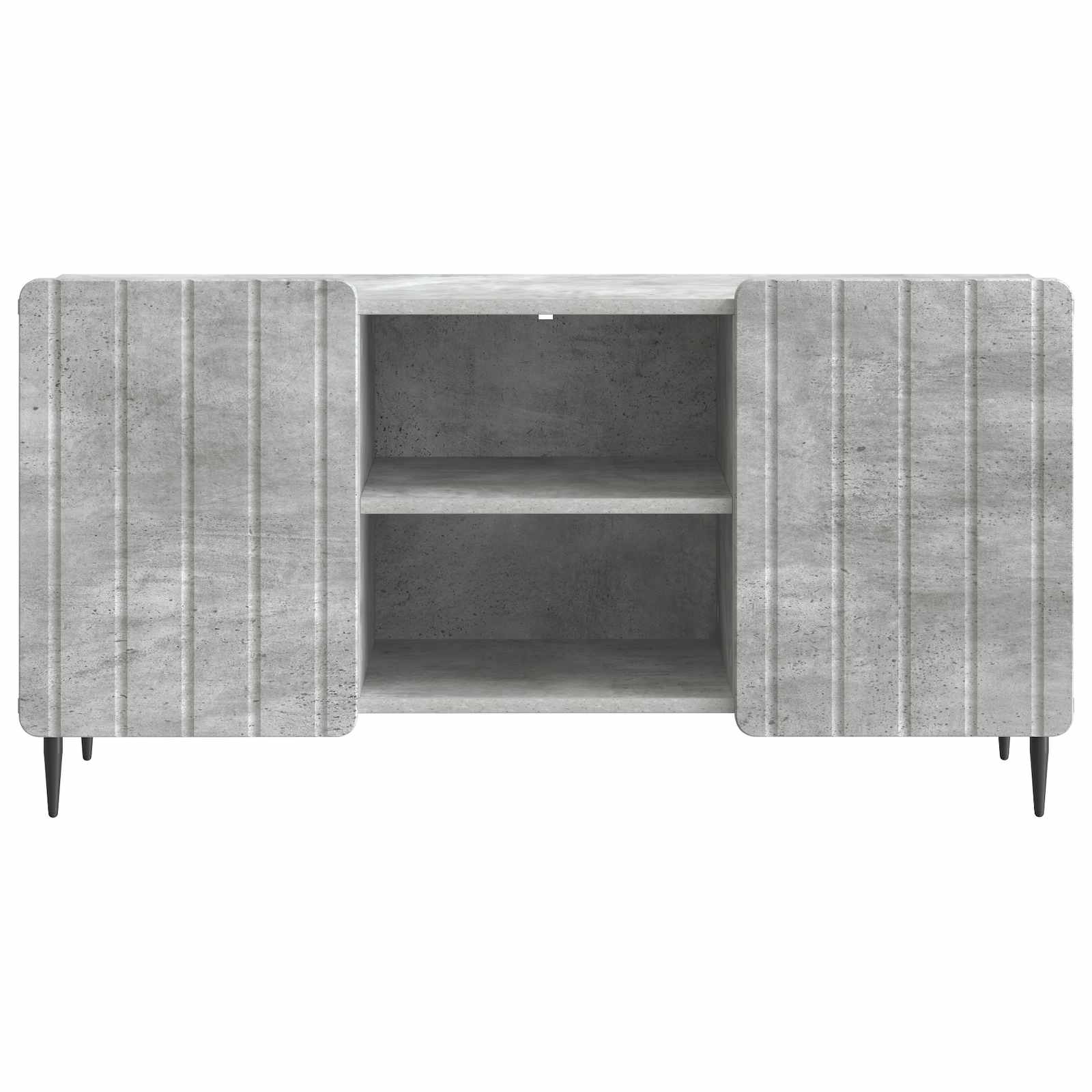 TV ormar Betonska siva 102 x 34,5 x 52 cm Konstruirano drvo