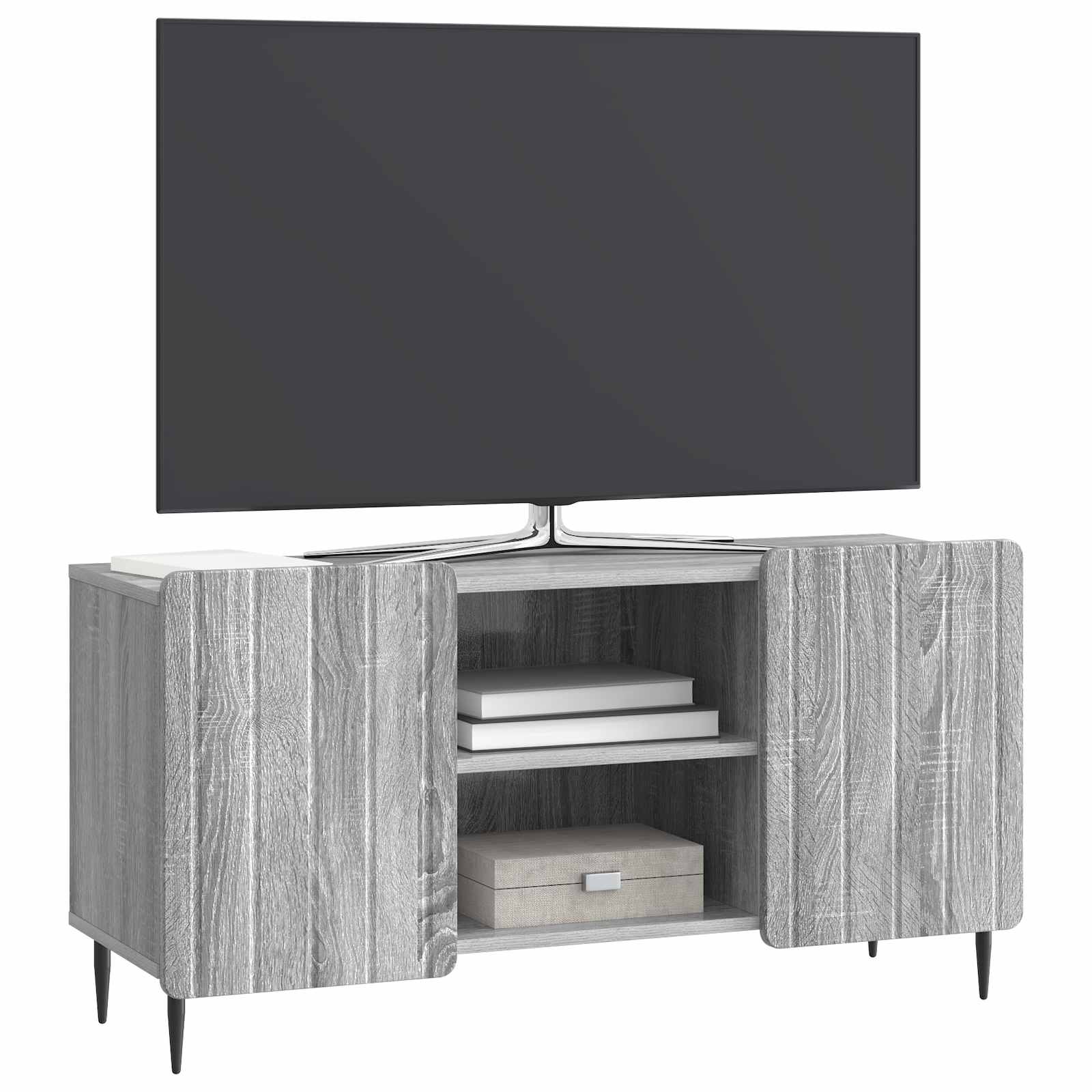 TV ormar Siva sonoma 102 x 34,5 x 52 cm Konstruirano drvo