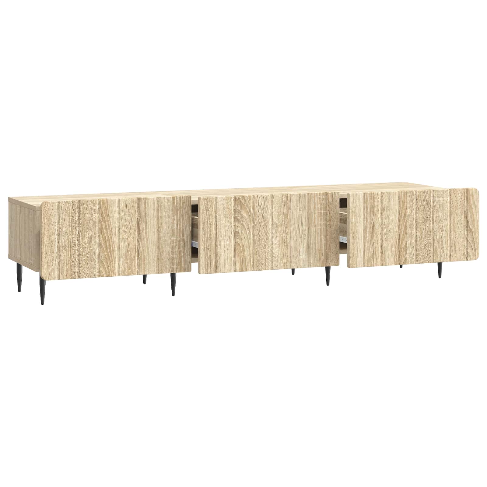 TV ormar Hrast sonoma 147 x 34,5 x 32 cm Konstruirano drvo