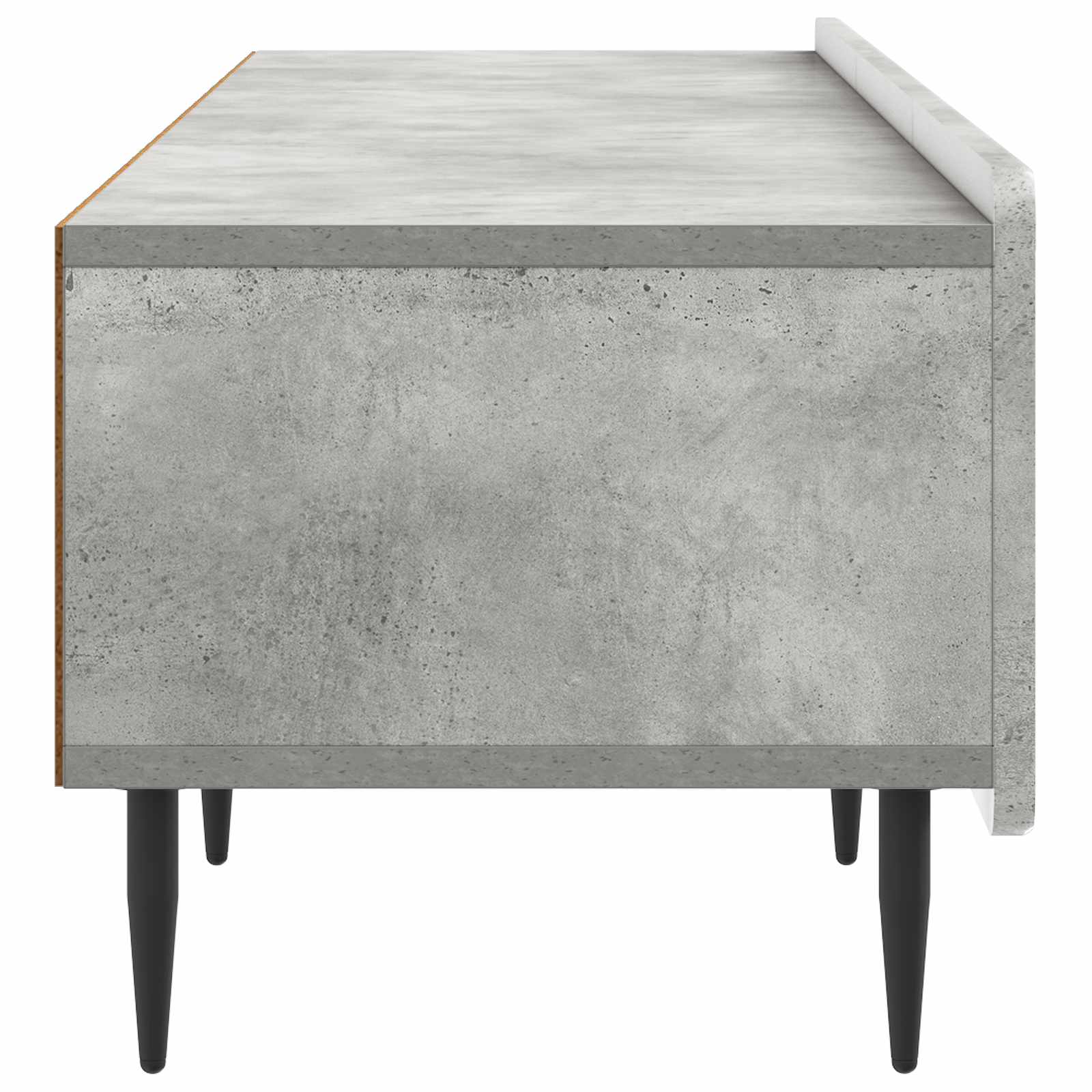 TV ormar Betonska siva 147 x 34,5 x 32 cm Konstruirano drvo