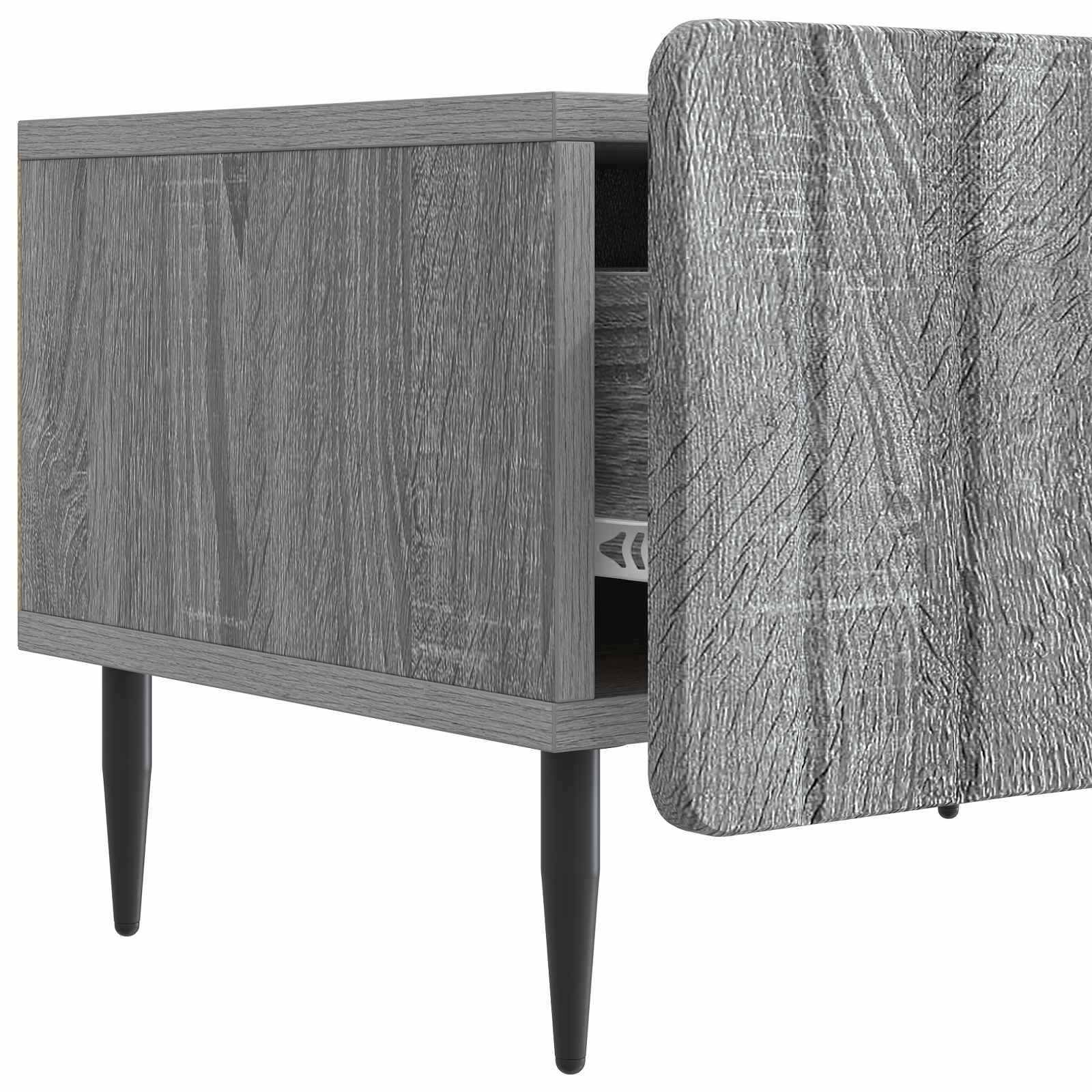 TV ormar Siva sonoma 147 x 34,5 x 32 cm Konstruirano drvo