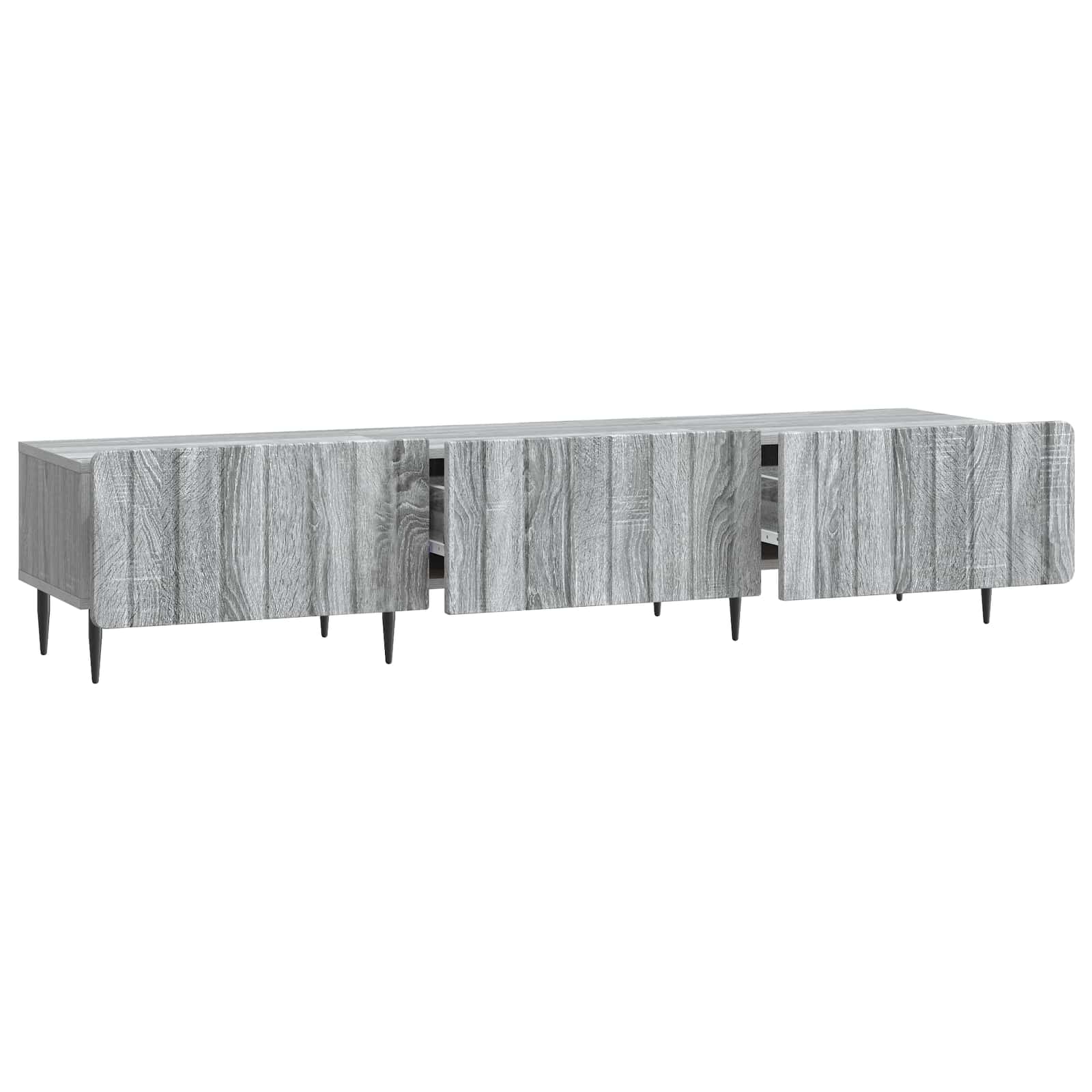 TV ormar Siva sonoma 147 x 34,5 x 32 cm Konstruirano drvo