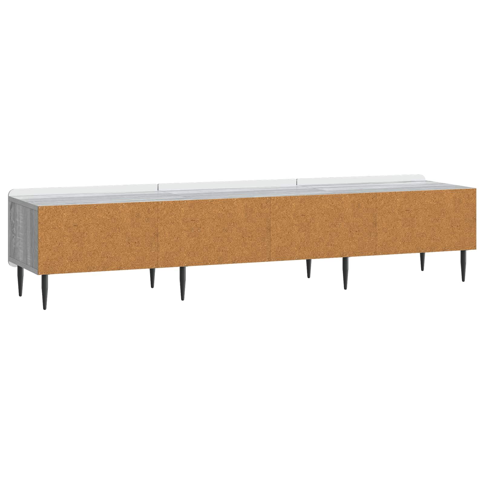 TV ormar Siva sonoma 147 x 34,5 x 32 cm Konstruirano drvo