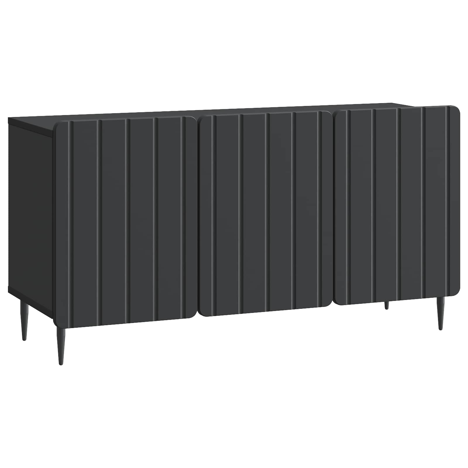 TV ormar Crna 99 x 34,5 x 52 cm Konstruirano drvo
