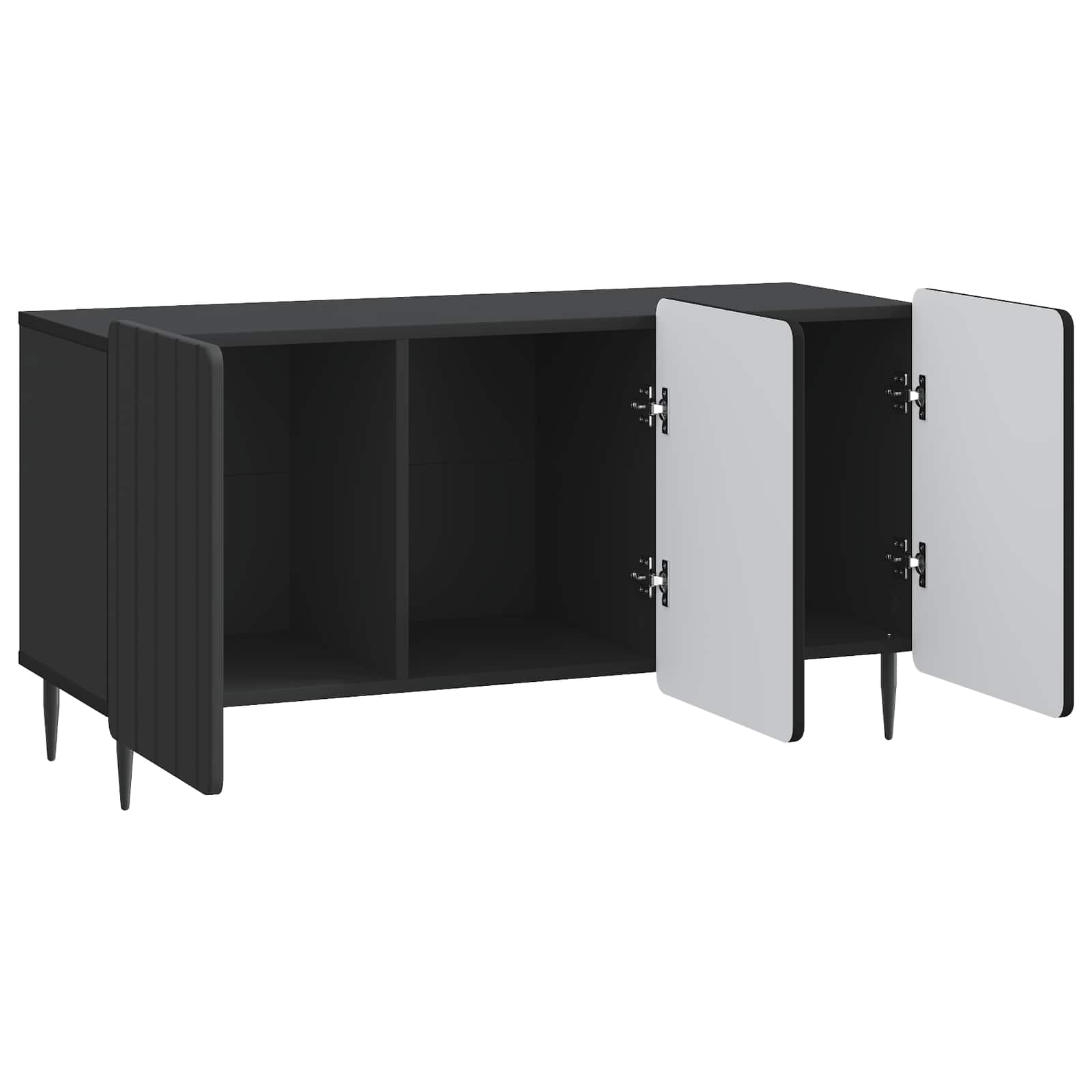 TV ormar Crna 99 x 34,5 x 52 cm Konstruirano drvo