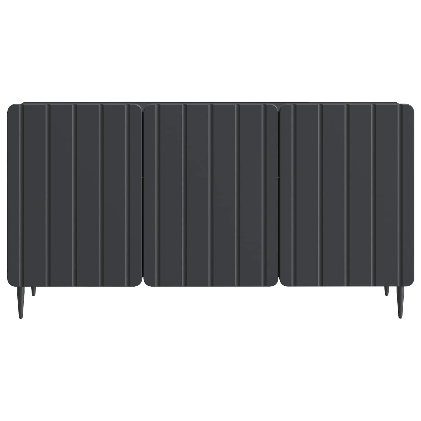 TV ormar Crna 99 x 34,5 x 52 cm Konstruirano drvo