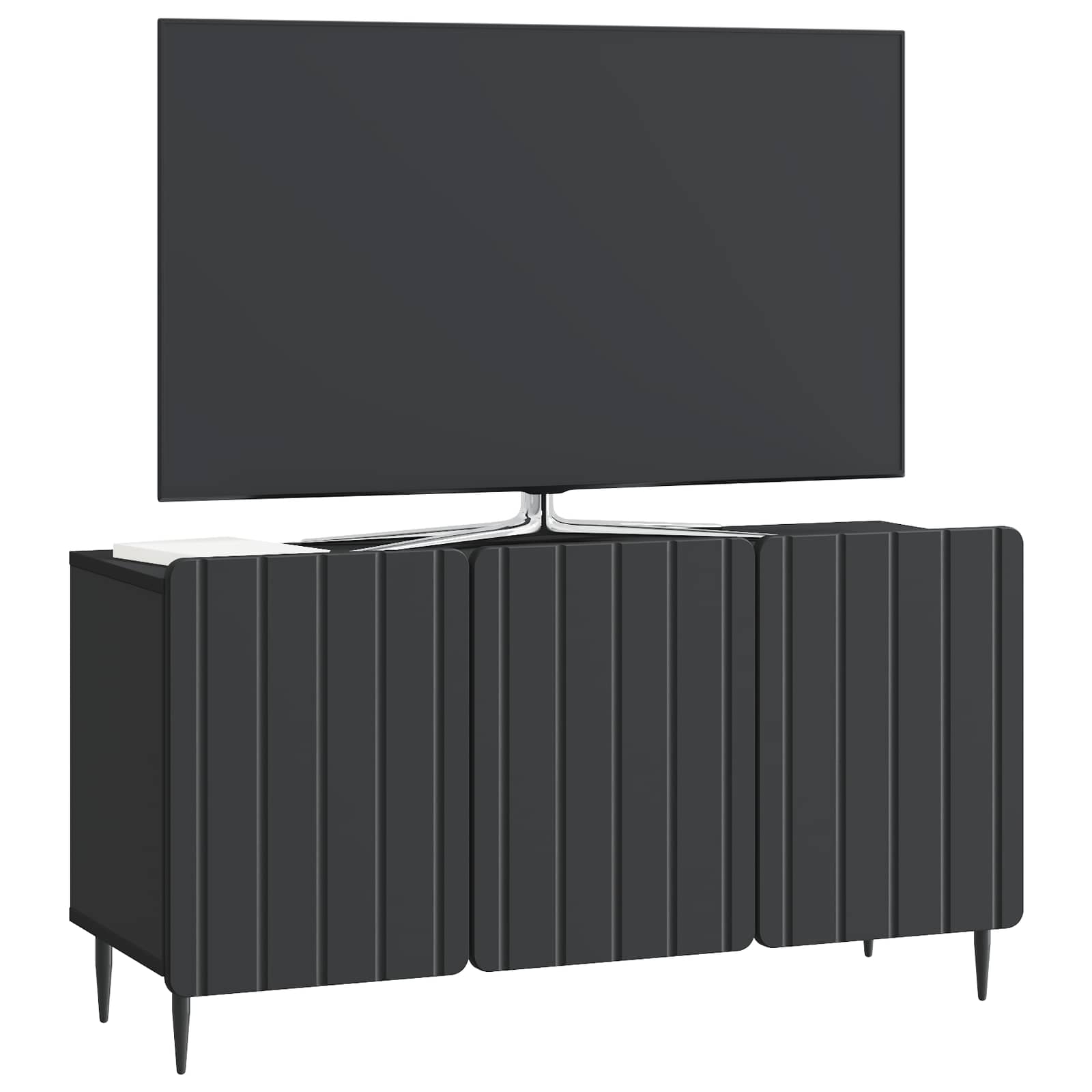 TV ormar Crna 99 x 34,5 x 52 cm Konstruirano drvo