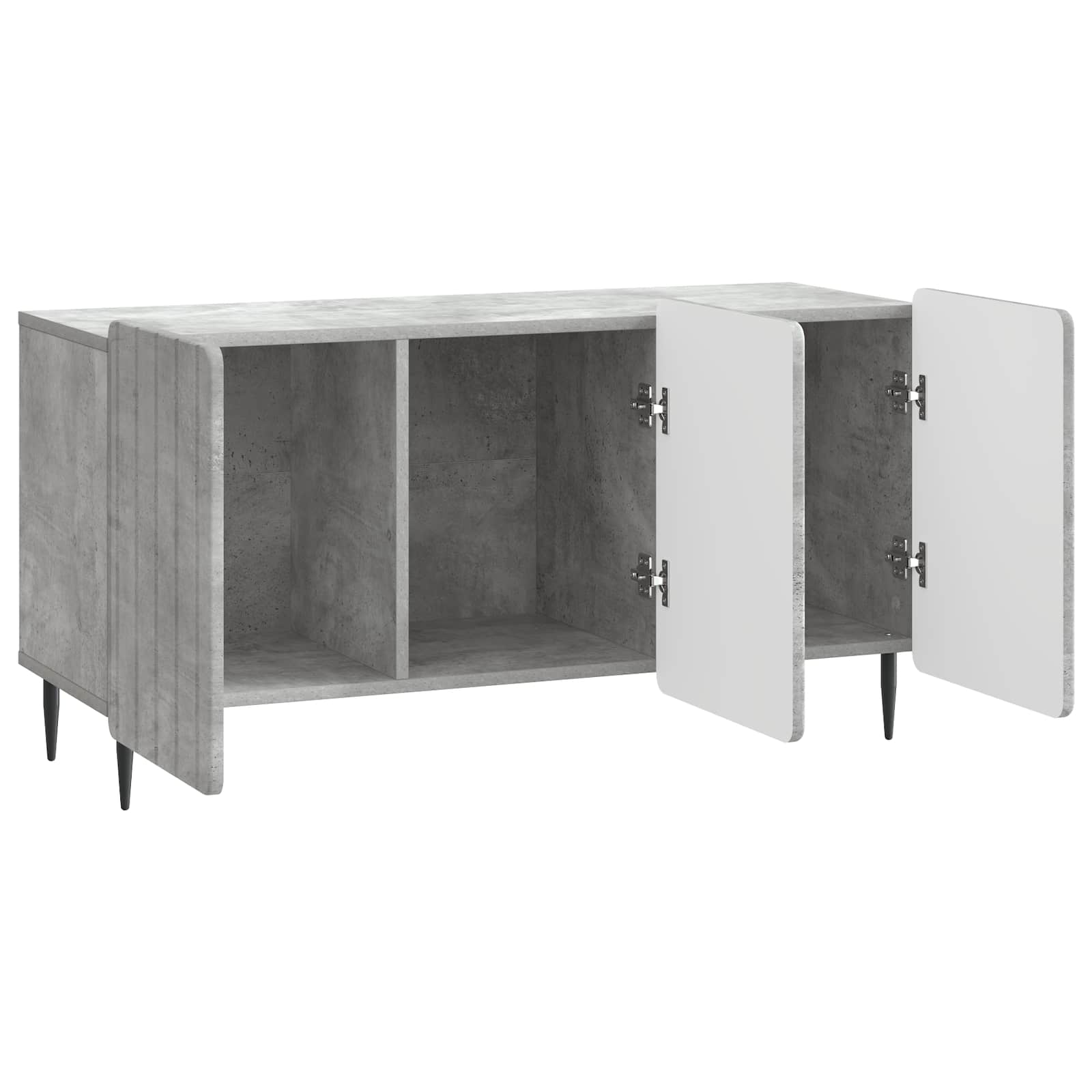 TV ormar Betonska siva 99 x 34,5 x 52 cm Konstruirano drvo