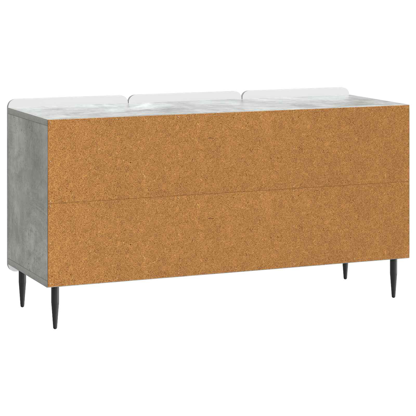 TV ormar Betonska siva 99 x 34,5 x 52 cm Konstruirano drvo