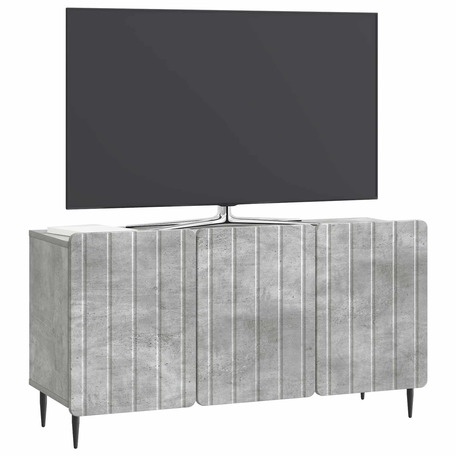 TV ormar Betonska siva 99 x 34,5 x 52 cm Konstruirano drvo