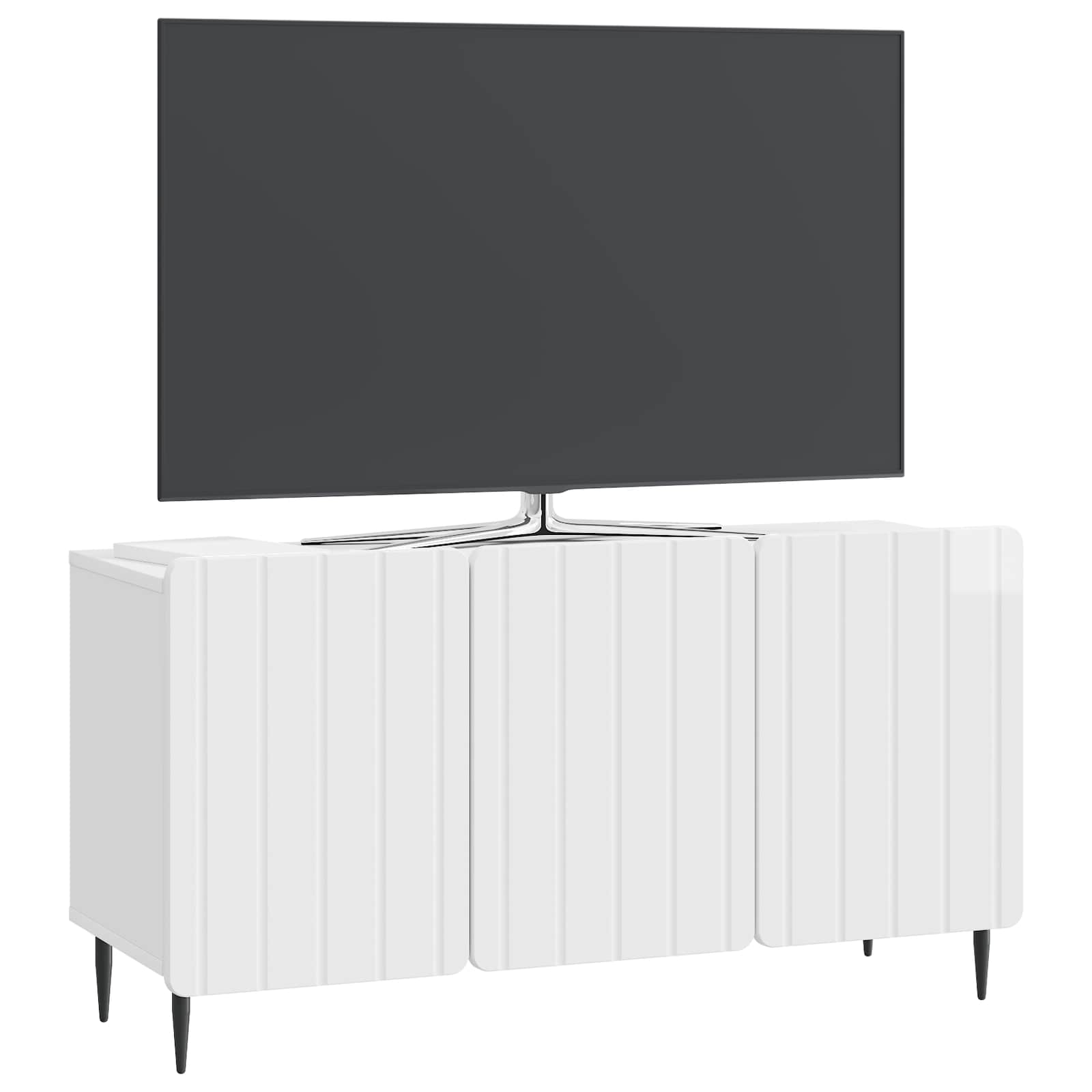 TV ormar Bijela visokog sjaja 99 x 34,5 x 52 cm