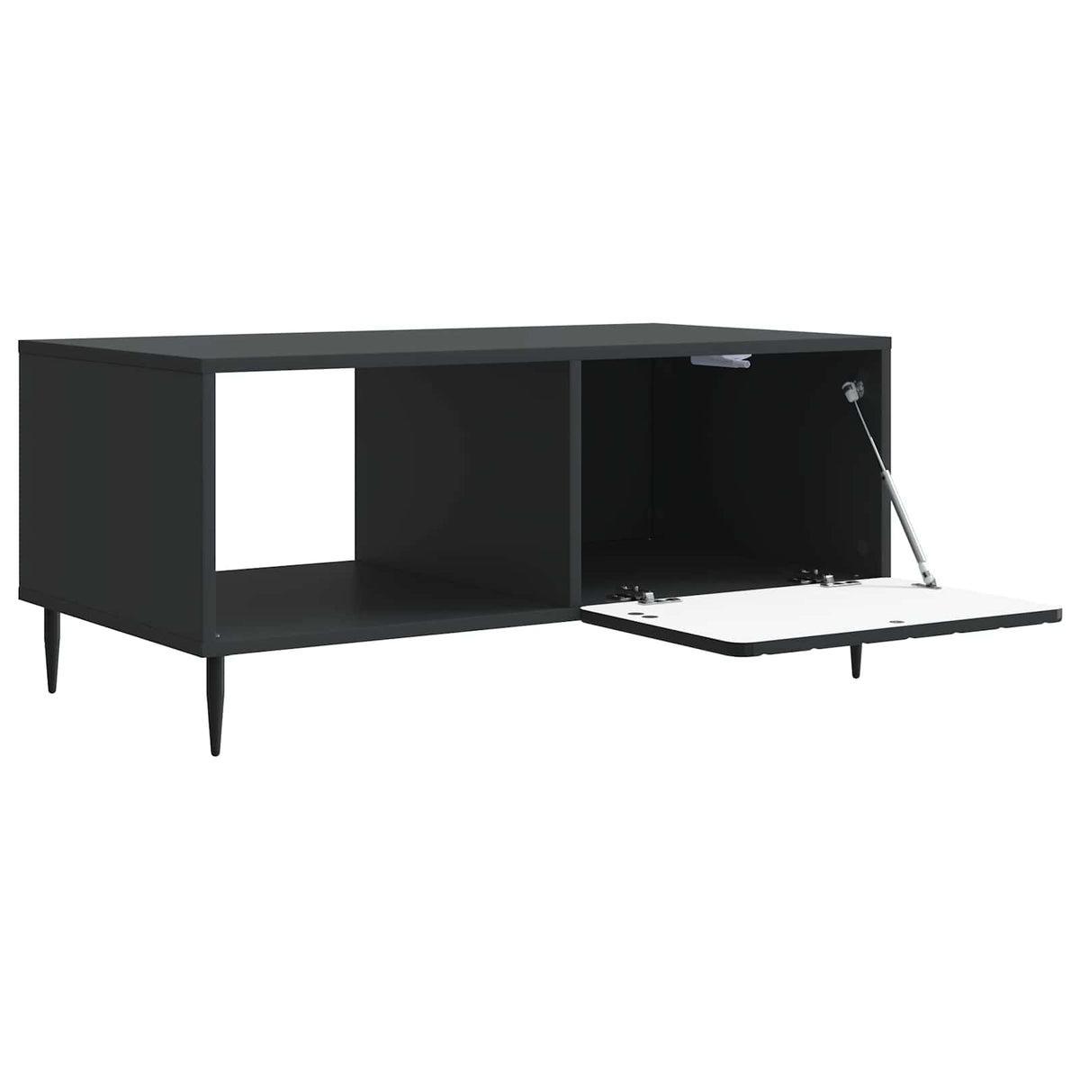 Kava Stol Crna 90 x 50 x 40 cm Konstruirano drvo