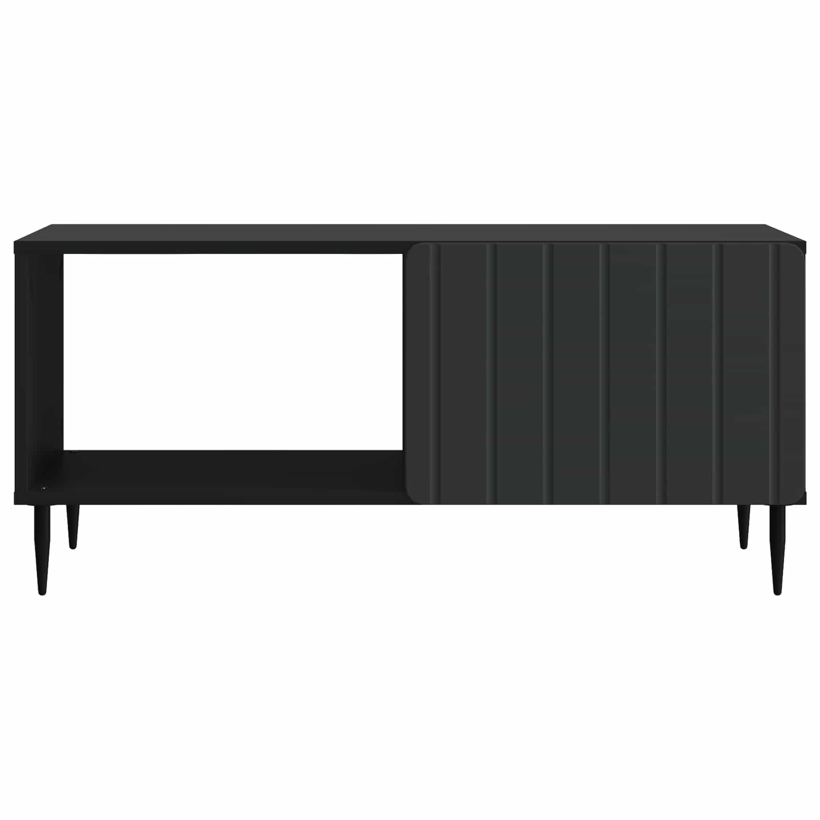 Kava Stol Crna 90 x 50 x 40 cm Konstruirano drvo