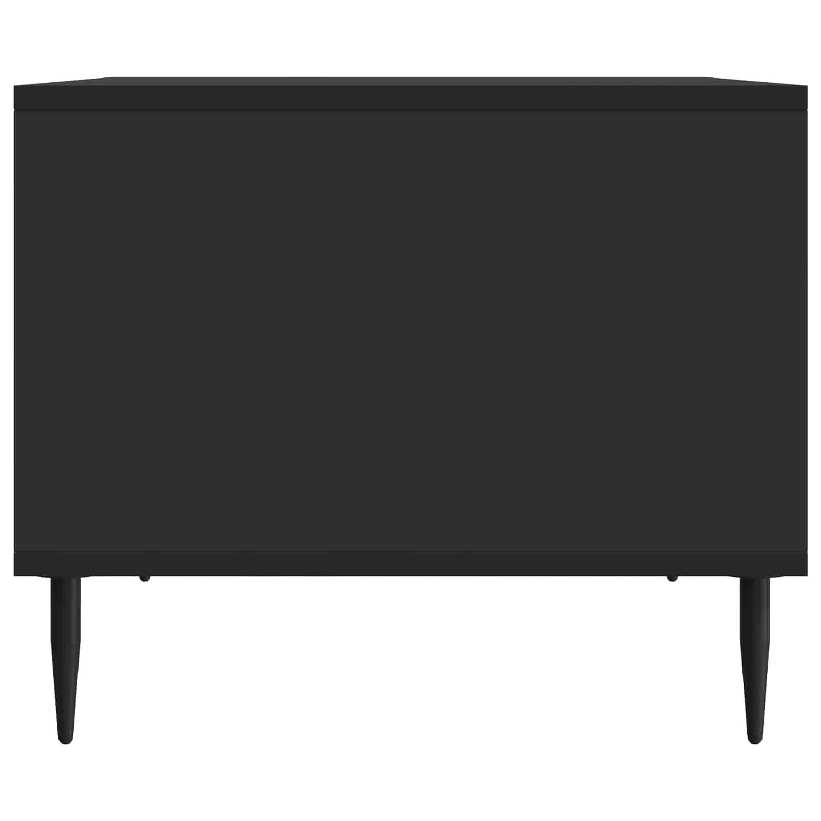 Kava Stol Crna 90 x 50 x 40 cm Konstruirano drvo