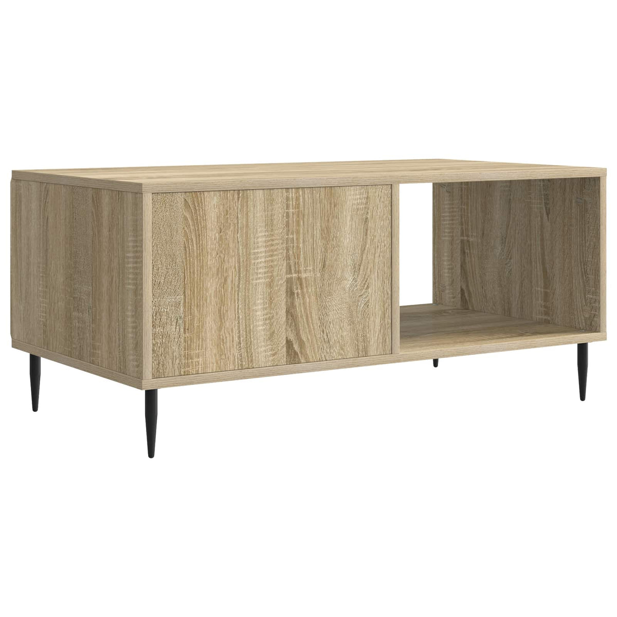 Kava Stol Hrast sonoma 90 x 50 x 40 cm Konstruirano drvo