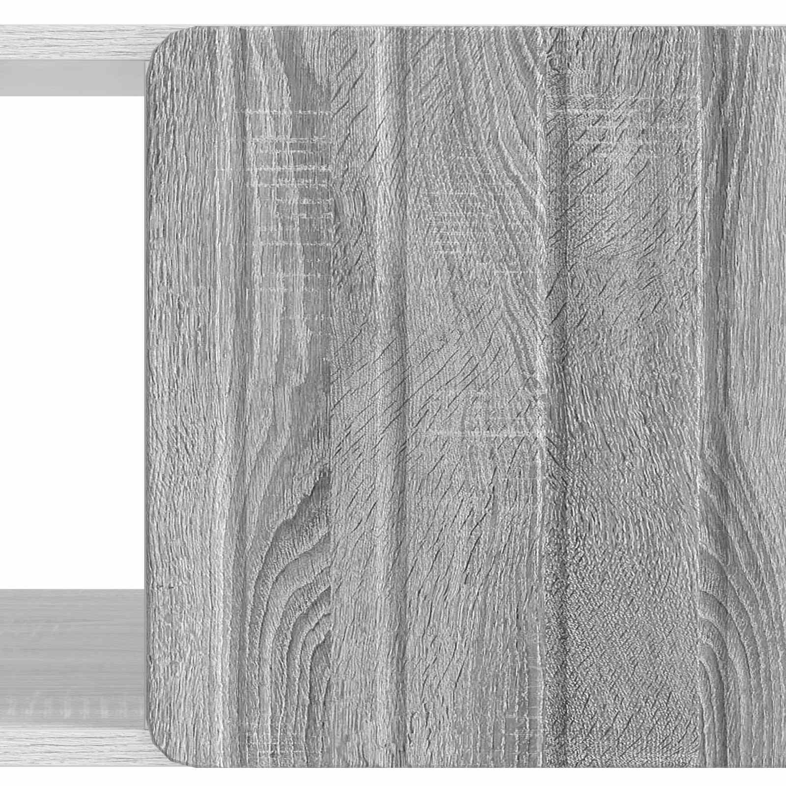 Kava Stol Siva Sonoma 90 x 50 x 40 cm Konstruirano drvo