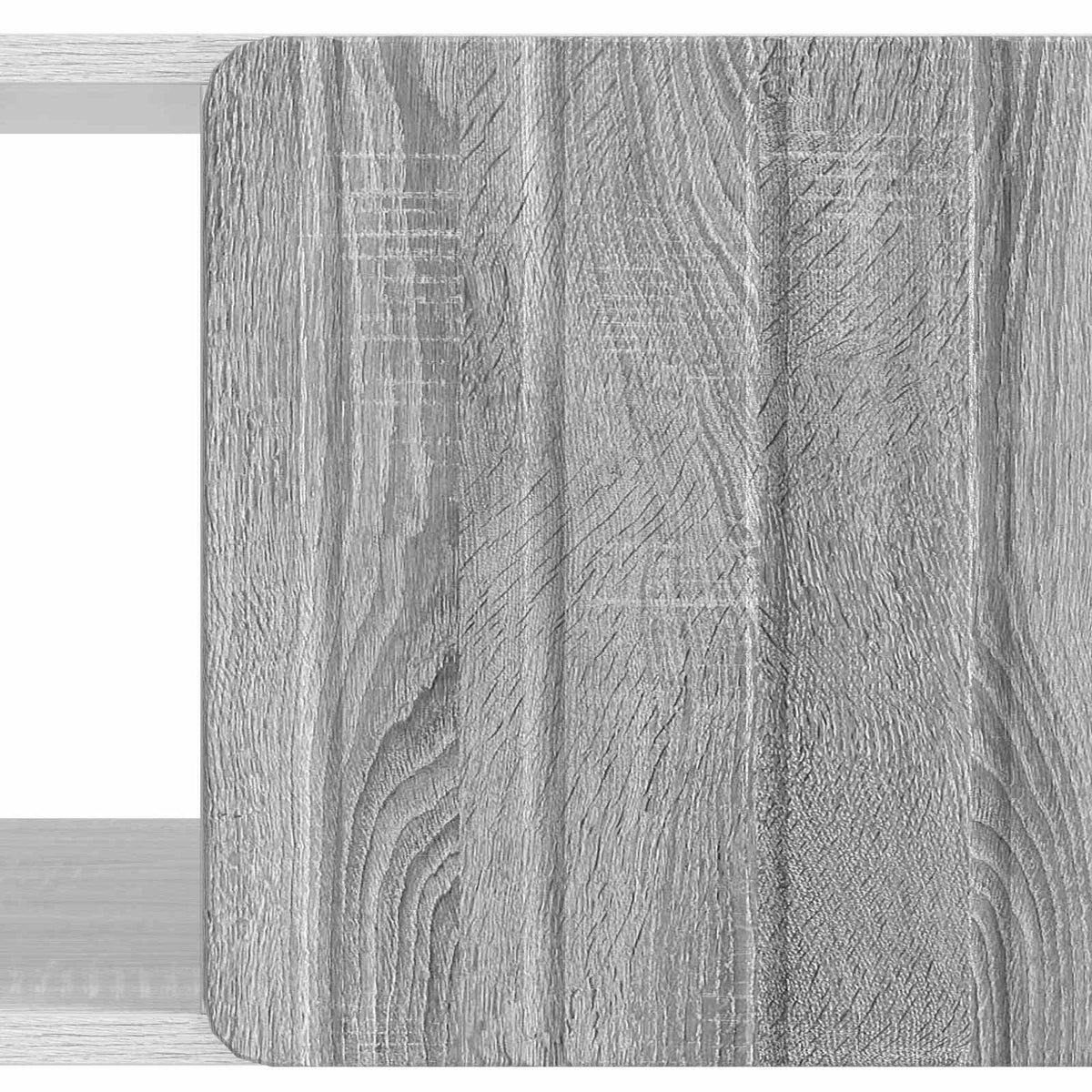 Kava Stol Siva Sonoma 90 x 50 x 40 cm Konstruirano drvo