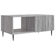 Kava Stol Siva Sonoma 90 x 50 x 40 cm Konstruirano drvo