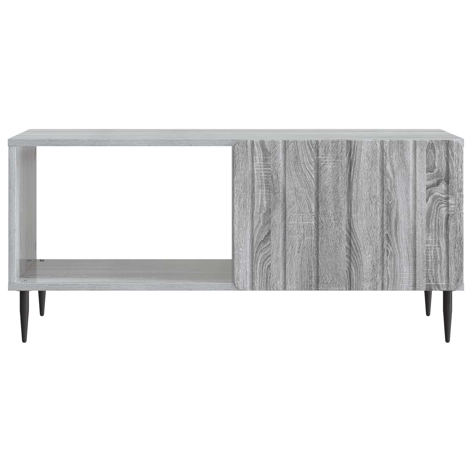 Kava Stol Siva Sonoma 90 x 50 x 40 cm Konstruirano drvo