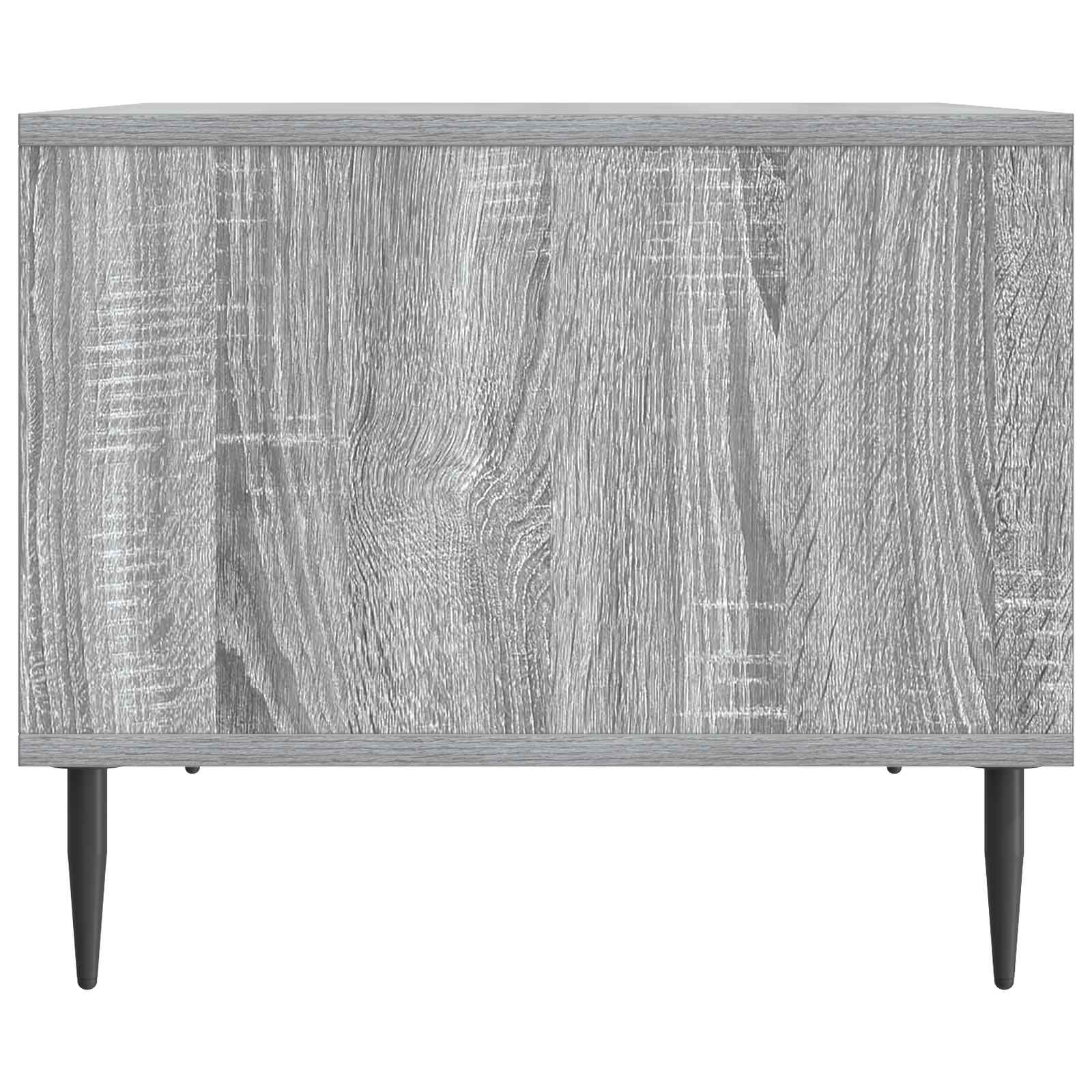Kava Stol Siva Sonoma 90 x 50 x 40 cm Konstruirano drvo