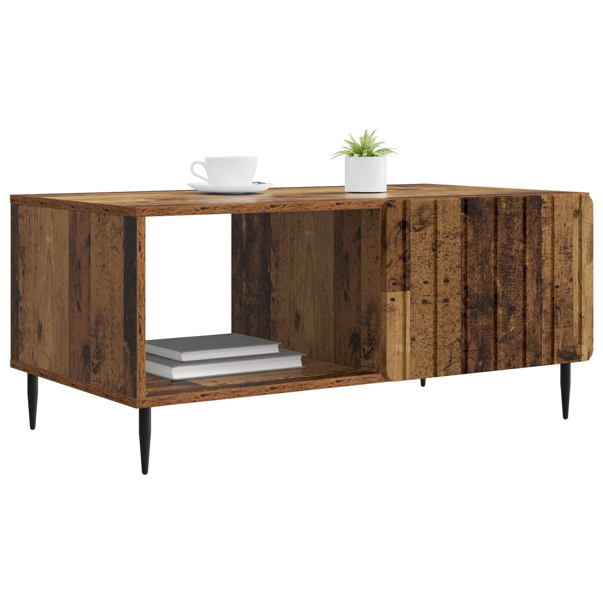 Kava Stol Staro drvo 90 x 50 x 40 cm Konstruirano drvo