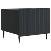Kava Stol s ladicama Crna 49 x 50 x 42 cm Konstruirano drvo