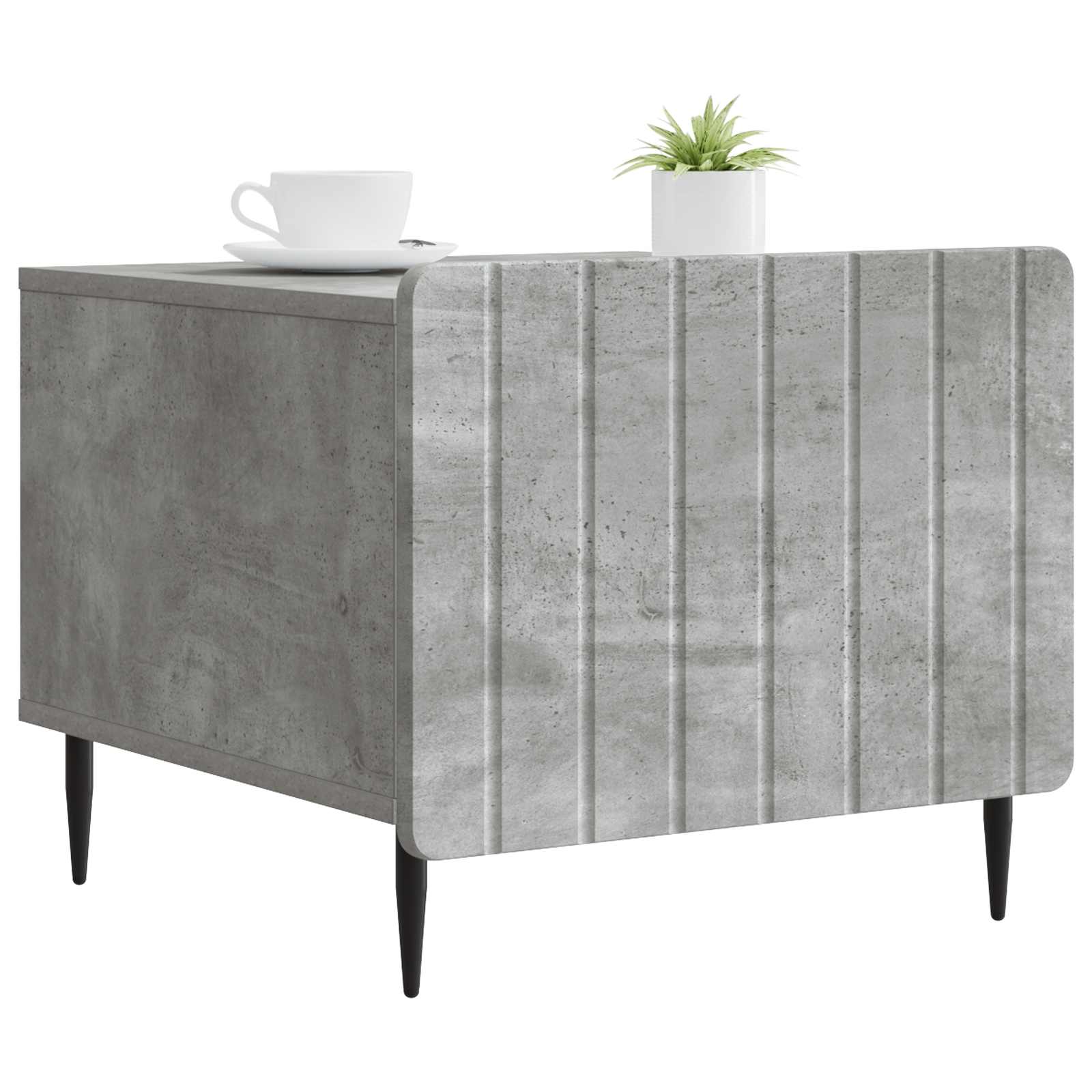 Kava Stol Betonska siva 49 x 50 x 42 cm Konstruirano drvo