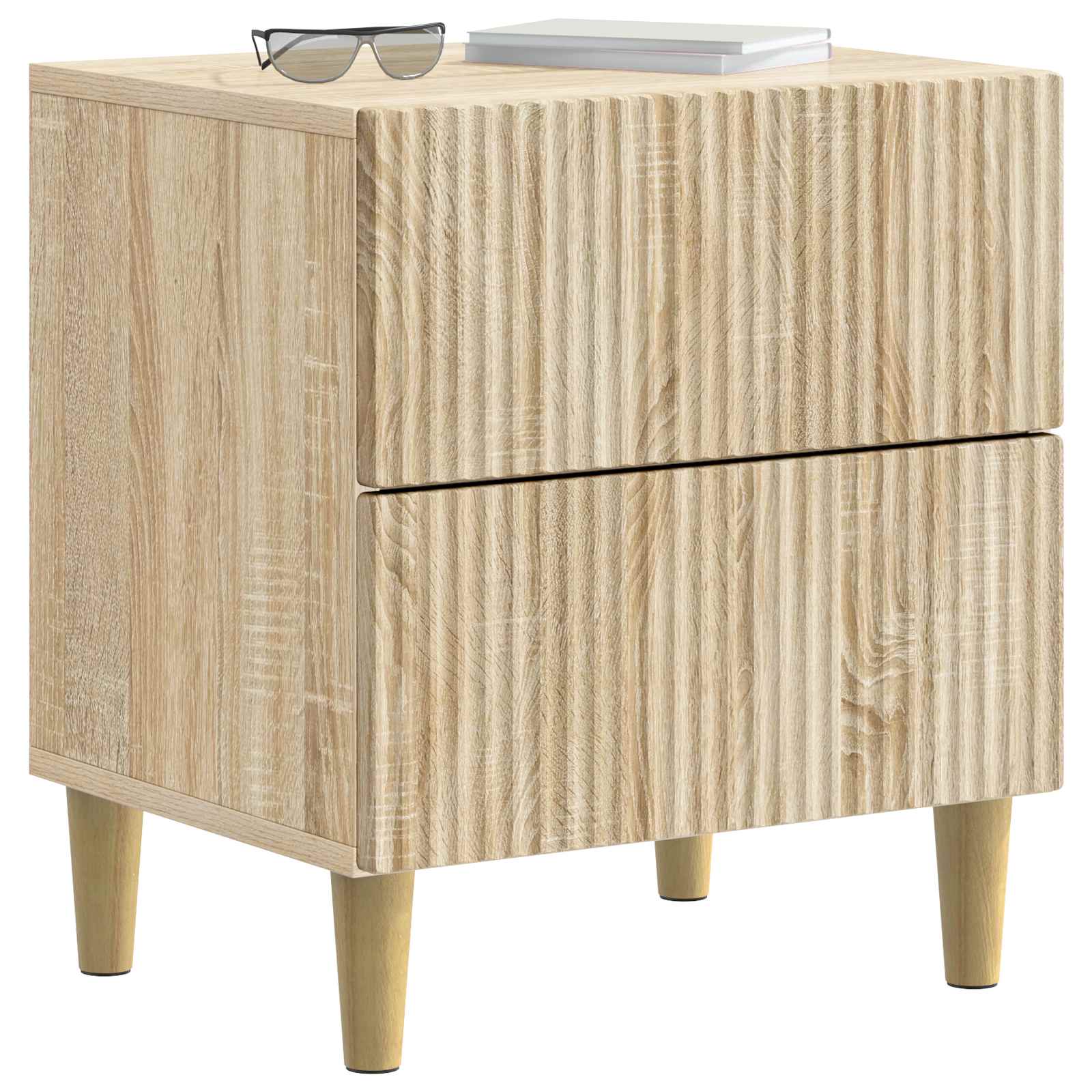 Noćni ormar Hrast sonoma 43 x 34,5 x 48 cm Konstruirano drvo