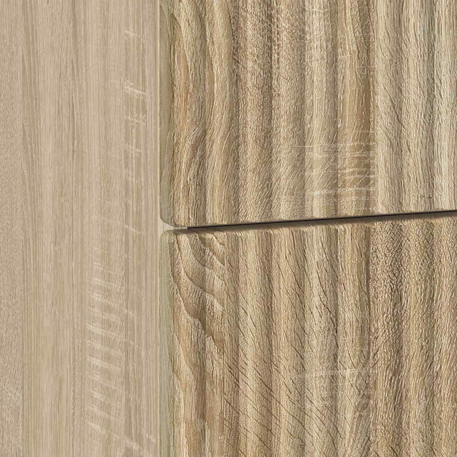 Noćni ormar s ladicama 2 pcs Hrast sonoma 43 x 34,5 x 48 cm