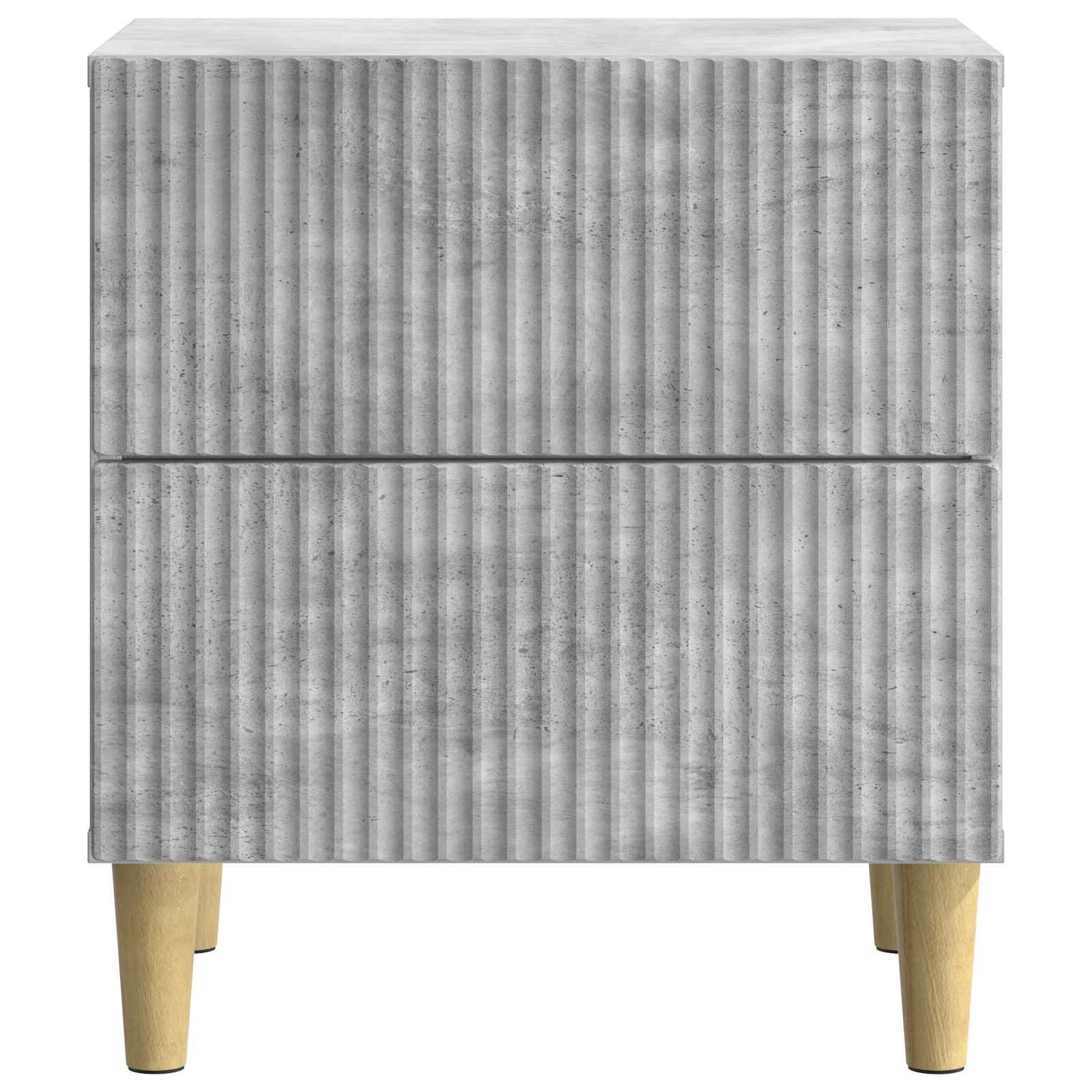 Noćni ormar Betonska siva 43 x 34,5 x 48 cm Konstruirano drvo