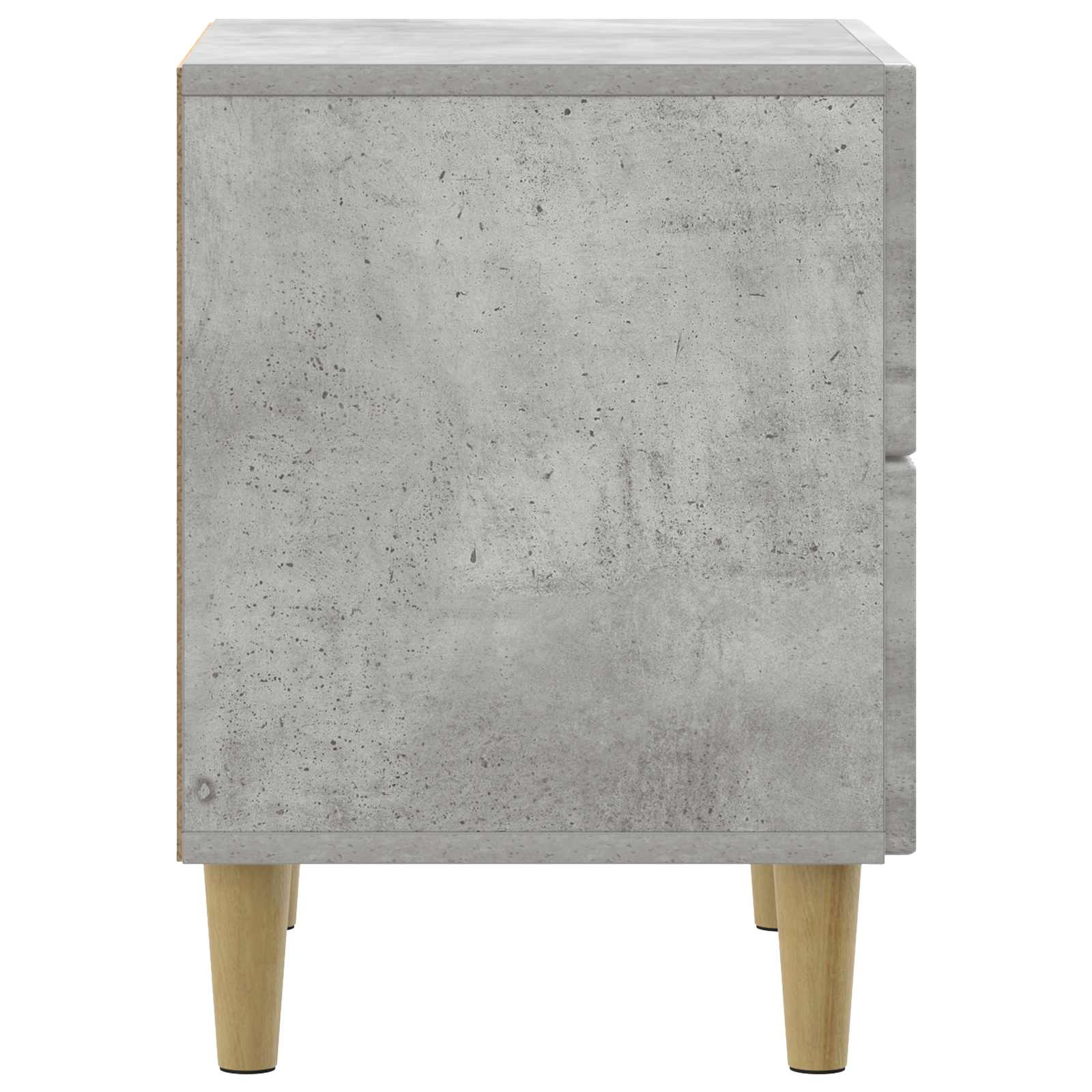Noćni ormar Betonska siva 43 x 34,5 x 48 cm Konstruirano drvo