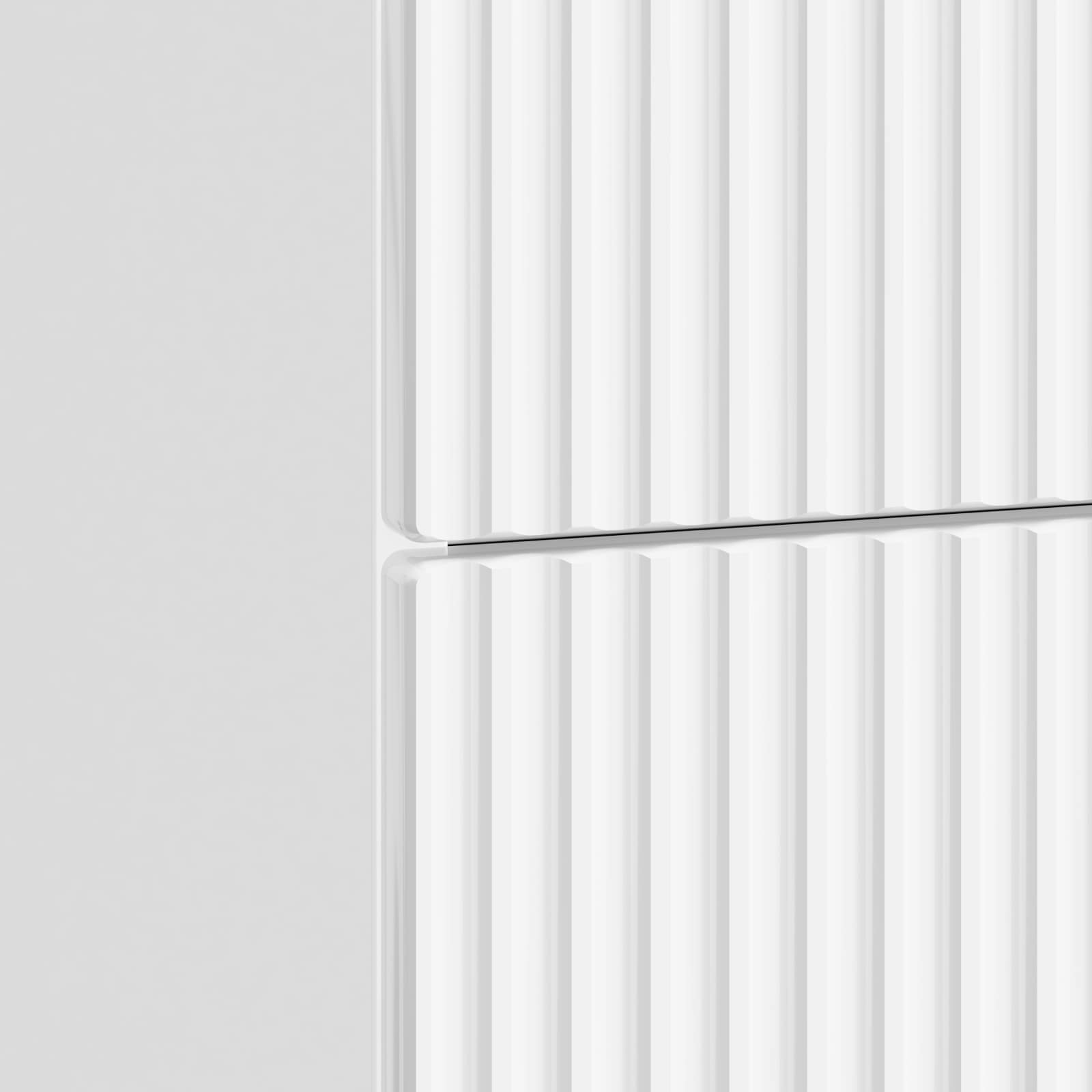 Noćni ormar 2 pcs Bijela visokog sjaja 43 x 34,5 x 48 cm