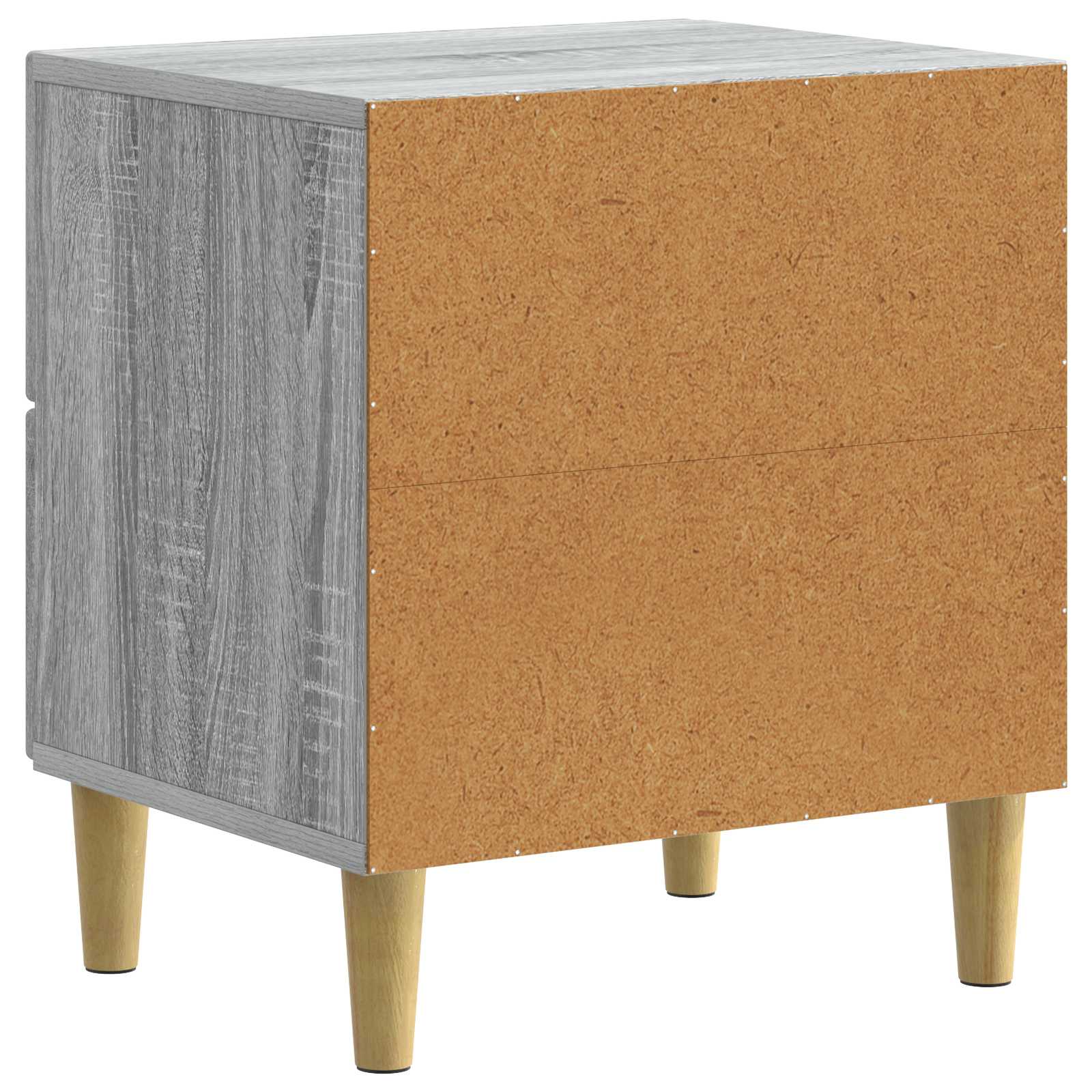 Noćni ormar Siva sonoma 43 x 34,5 x 48 cm Konstruirano drvo