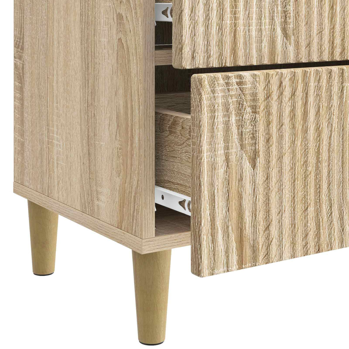 Noćni ormar Hrast sonoma 62 x 34,5 x 48 cm Konstruirano drvo
