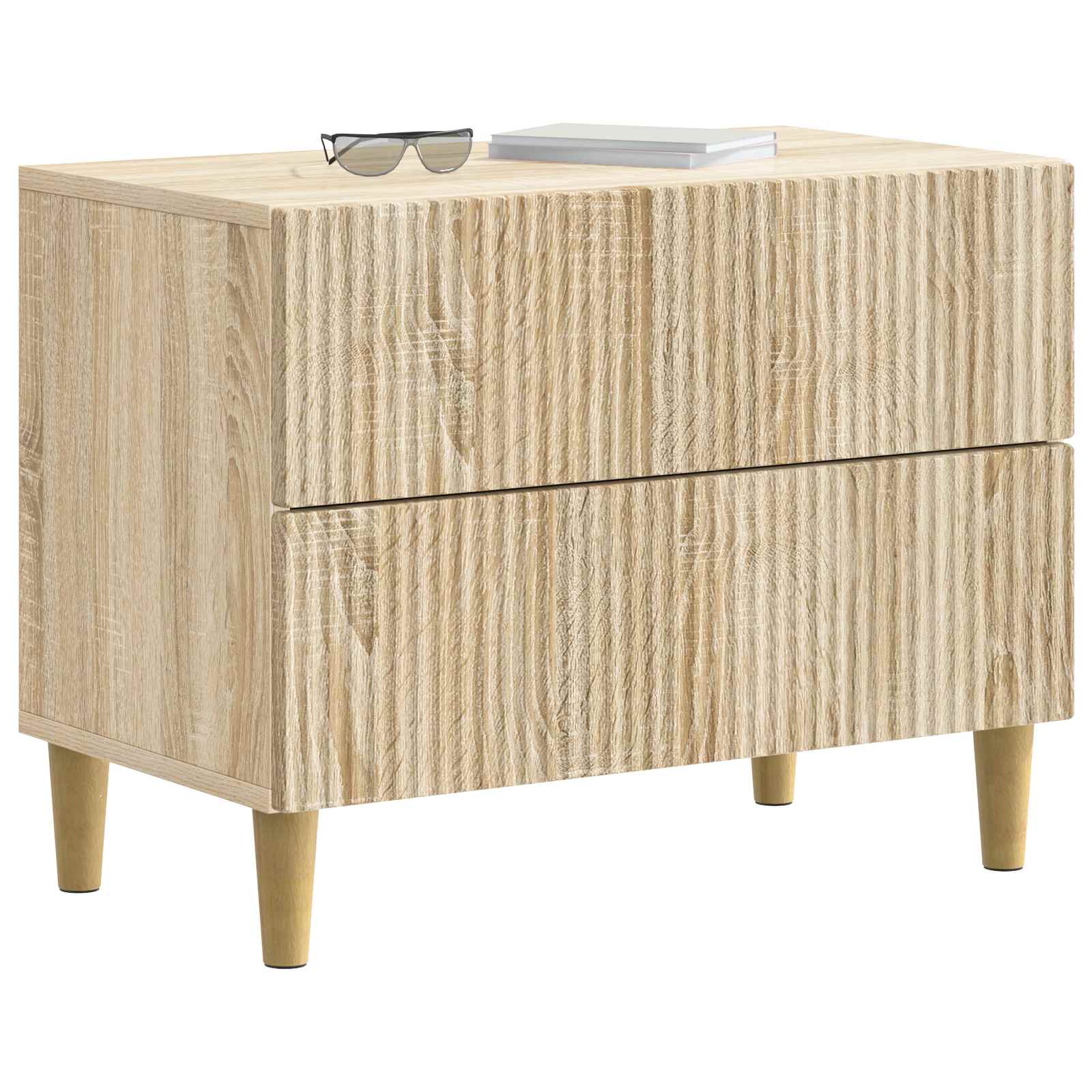 Noćni ormar Hrast sonoma 62 x 34,5 x 48 cm Konstruirano drvo
