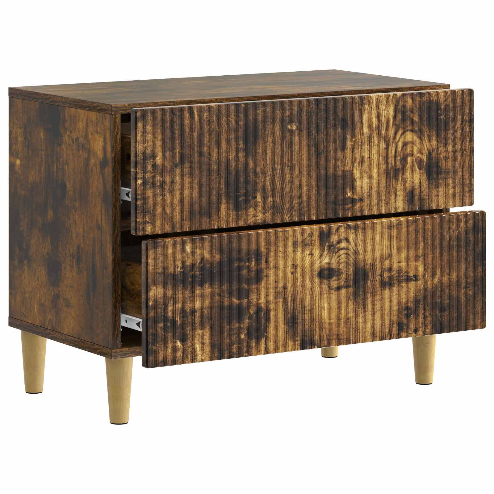 Noćni ormar Dimljeni hrast 62 x 34,5 x 48 cm Konstruirano drvo