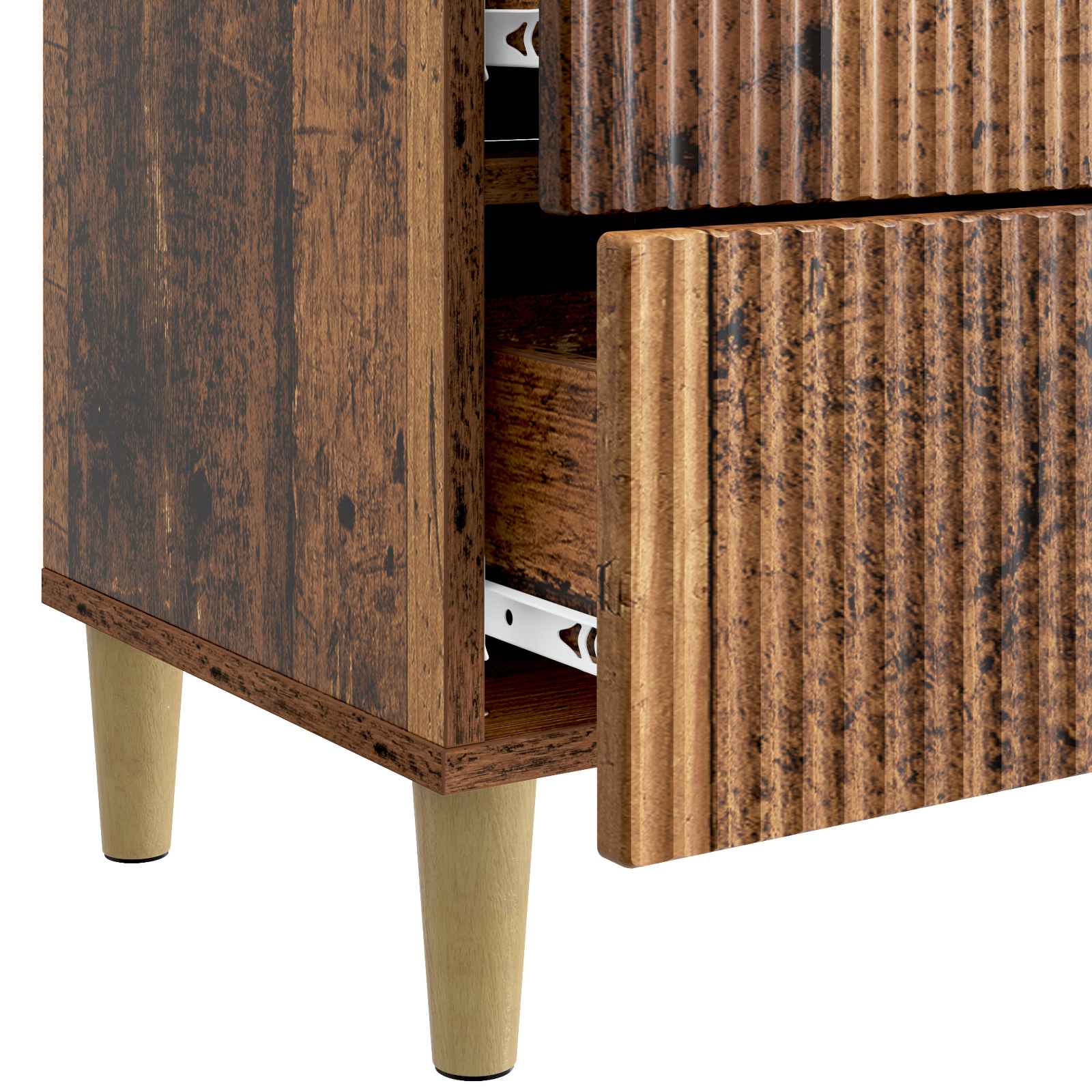 Noćni ormar Staro drvo 62 x 34,5 x 48 cm Konstruirano drvo