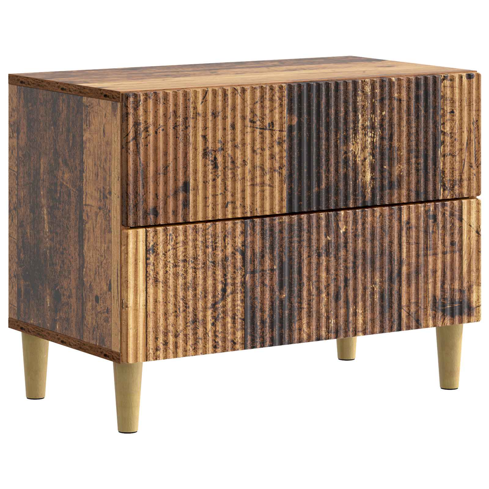 Noćni ormar Staro drvo 62 x 34,5 x 48 cm Konstruirano drvo