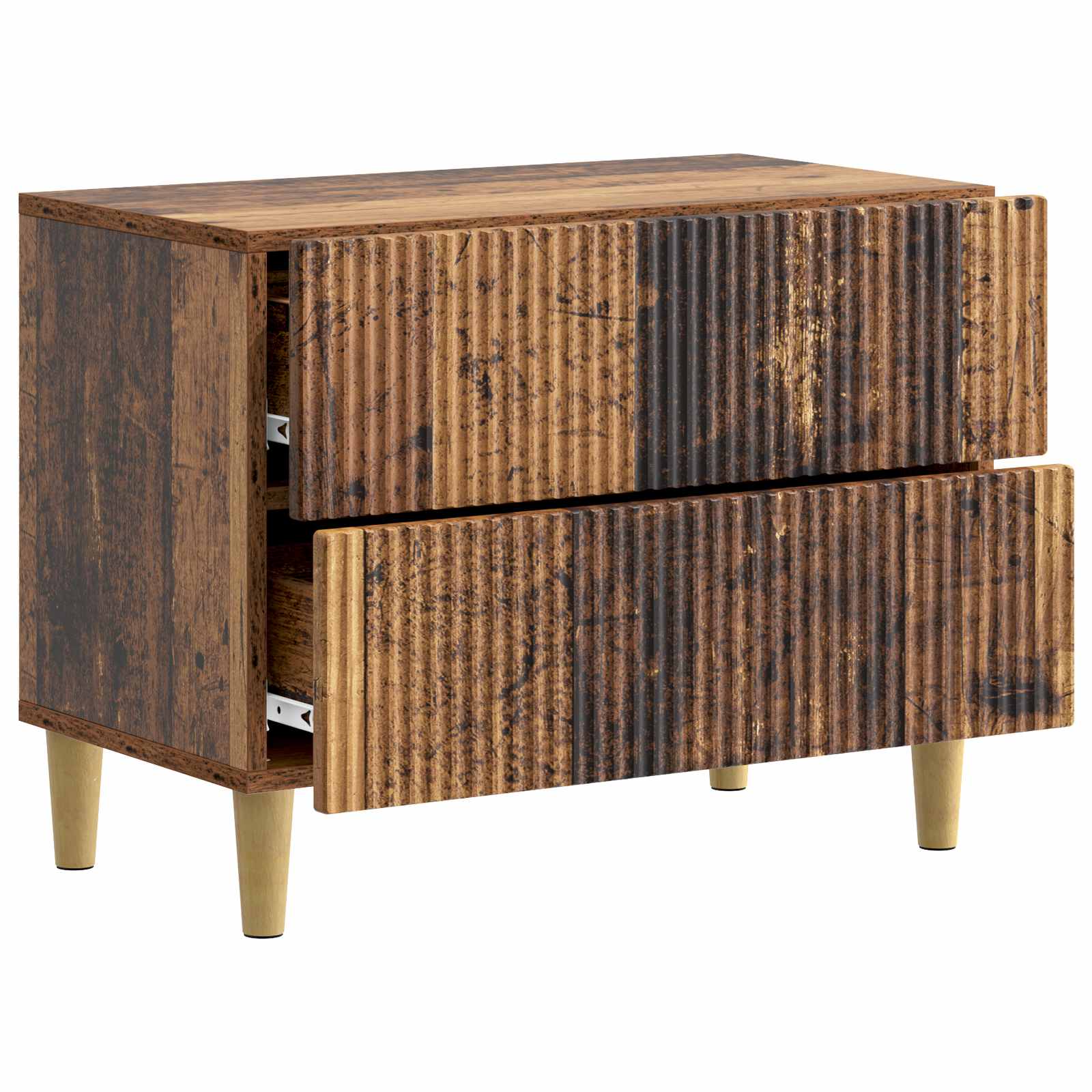 Noćni ormar Staro drvo 62 x 34,5 x 48 cm Konstruirano drvo