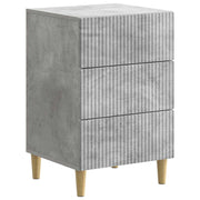 Noćni ormar Betonska siva 43 x 41 x 66,5 cm Konstruirano drvo