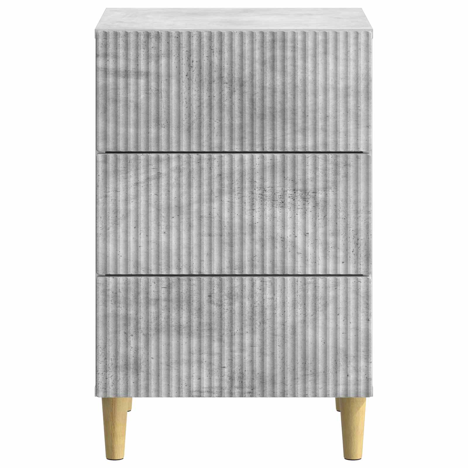 Noćni ormar Betonska siva 43 x 41 x 66,5 cm Konstruirano drvo