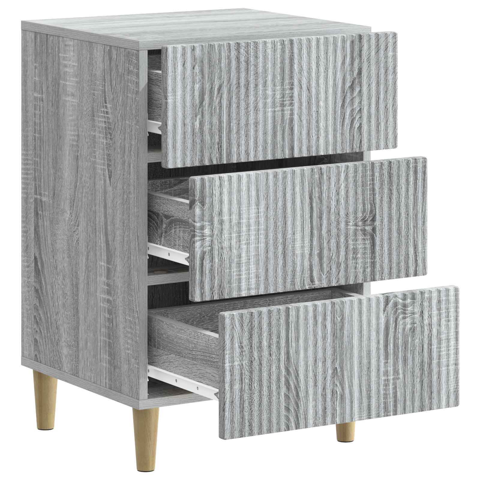 Noćni ormar Siva sonoma 43 x 41 x 66,5 cm Konstruirano drvo