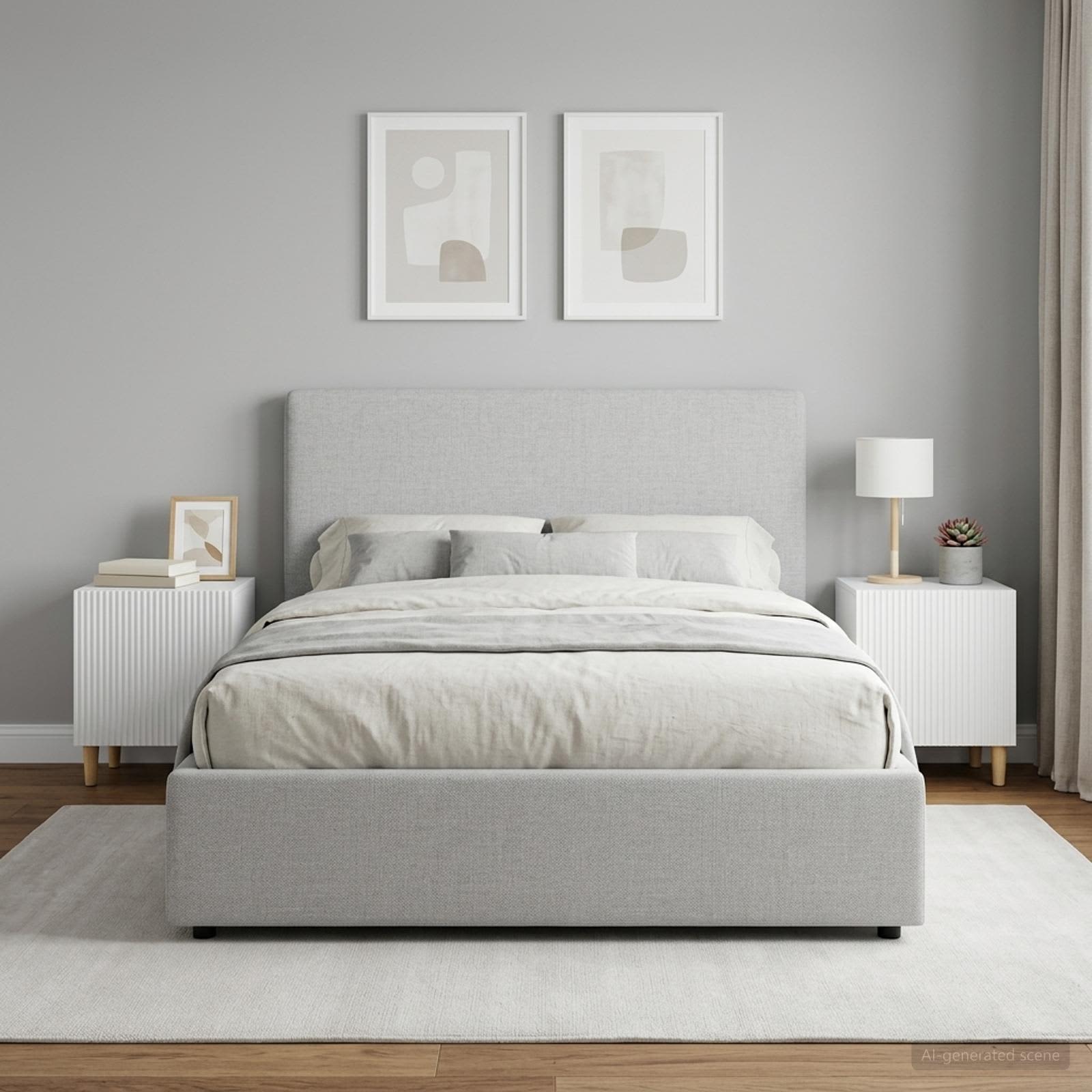 Noćni ormar 2 pcs Bijela 43 x 34,5 x 50 cm Konstruirano drvo
