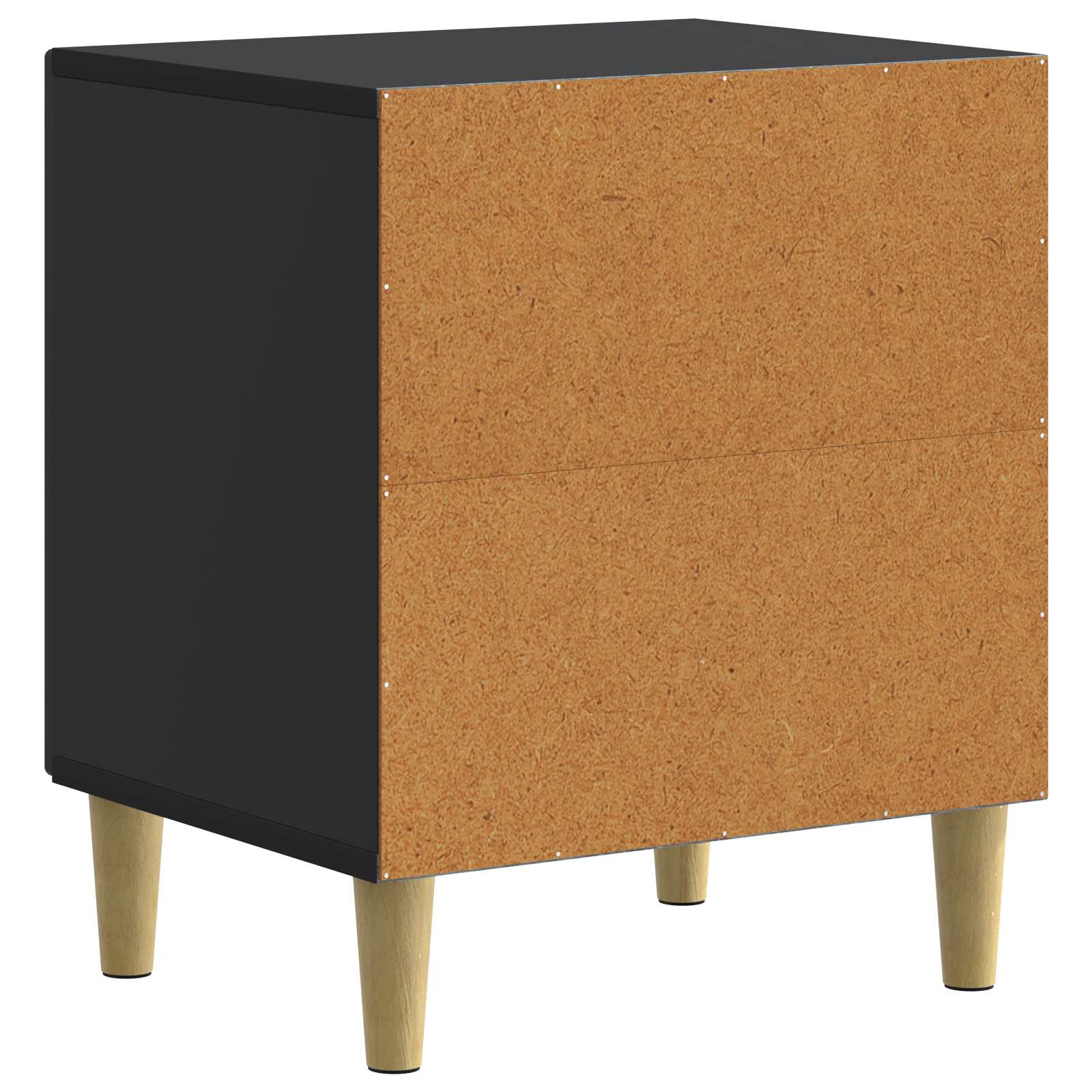 Noćni ormar Crna 43 x 34,5 x 50 cm Konstruirano drvo